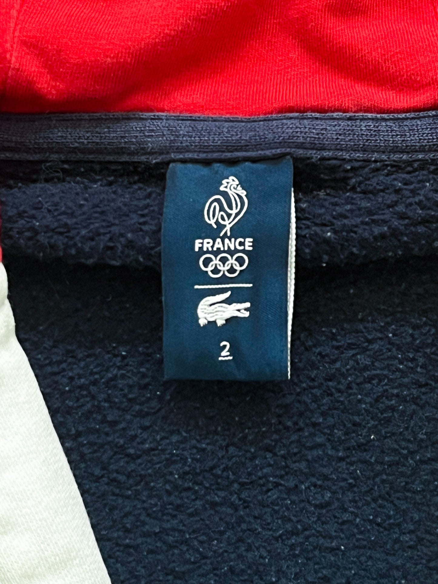 Lacoste x France Vintage Sweatjacke | XS