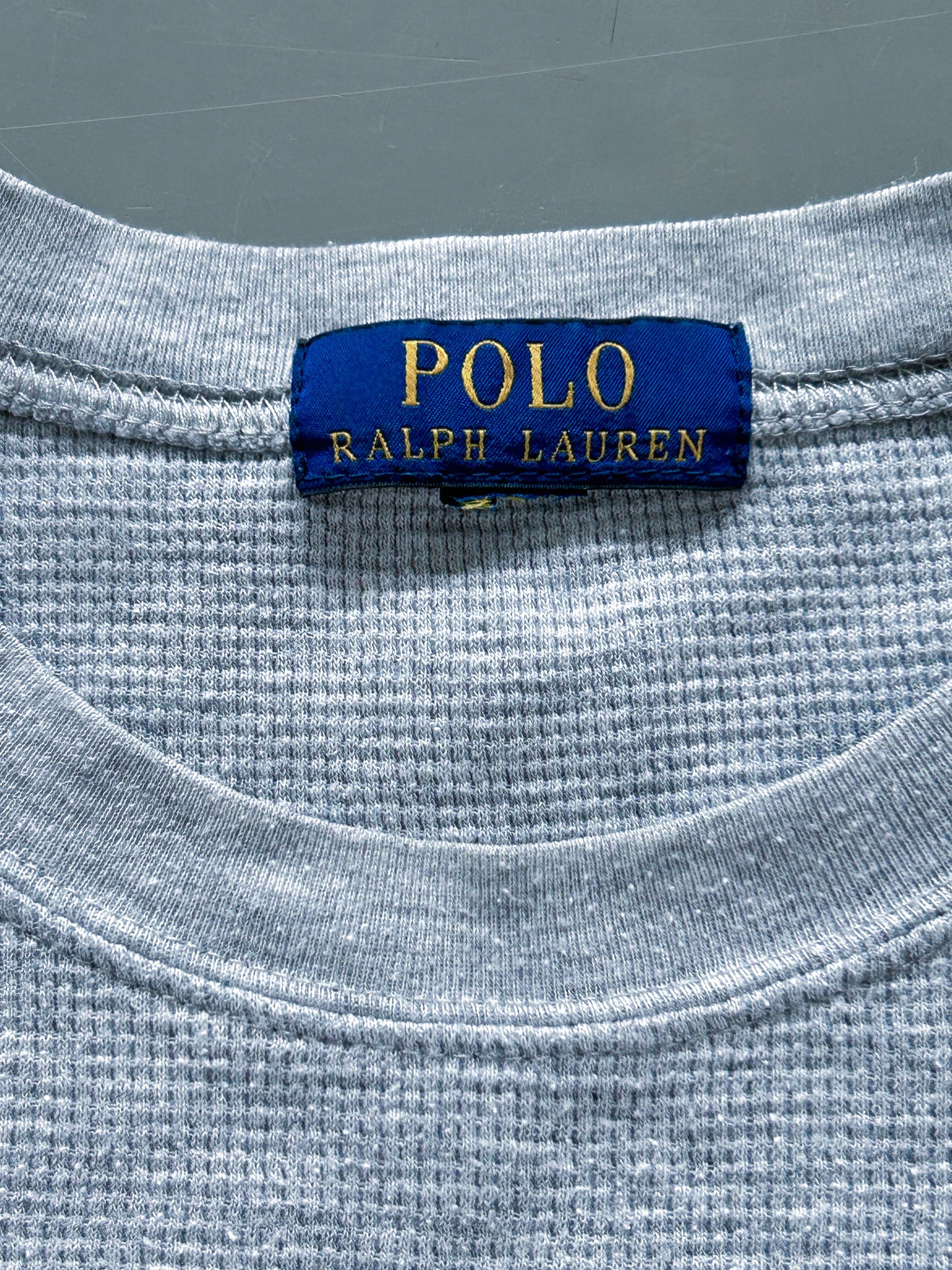 Polo Ralph Lauren Waffle Vintage Pullover / Longsleeve | S