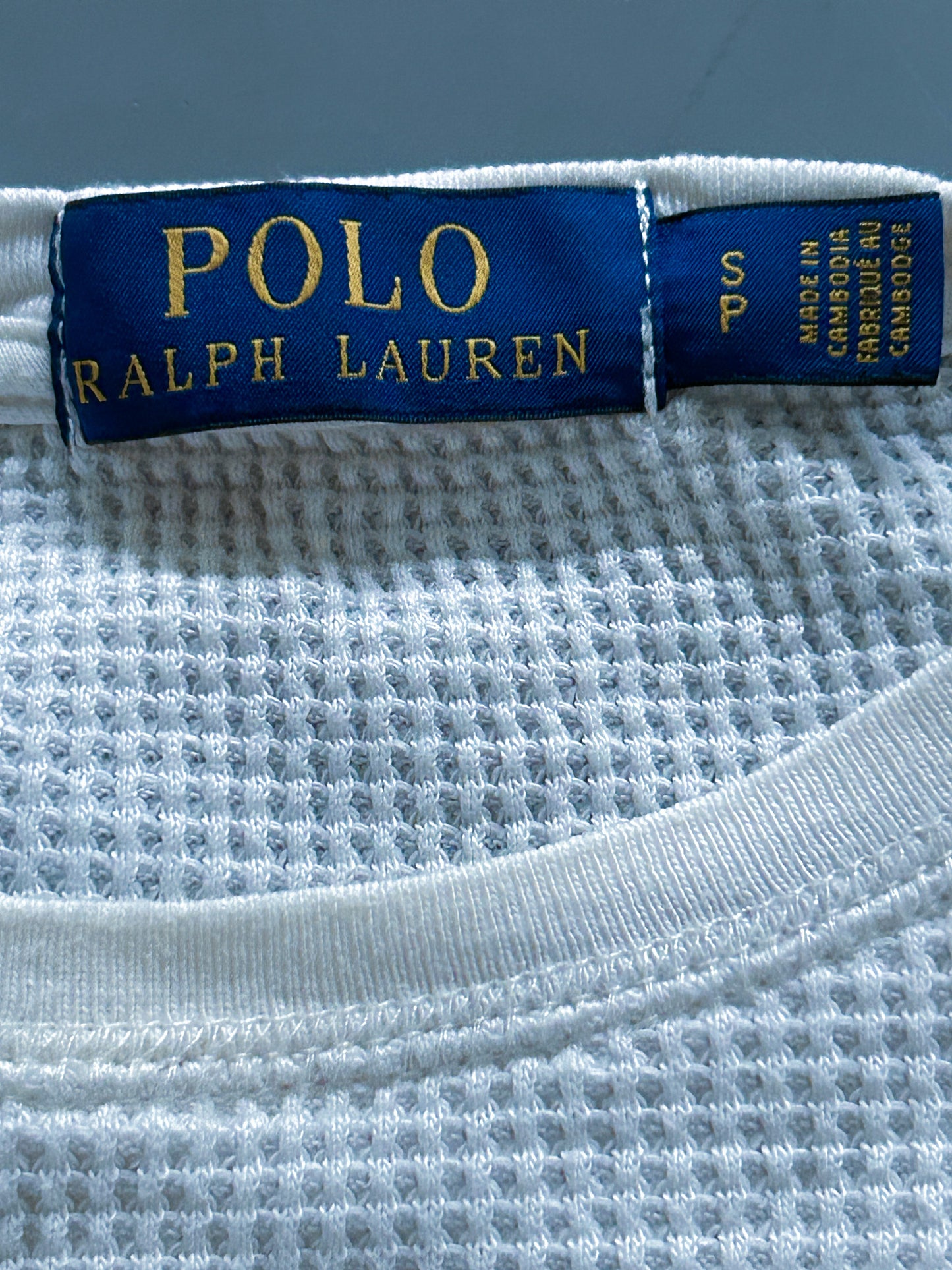 Polo Ralph Lauren Vintage *Waffle* Pullover | S