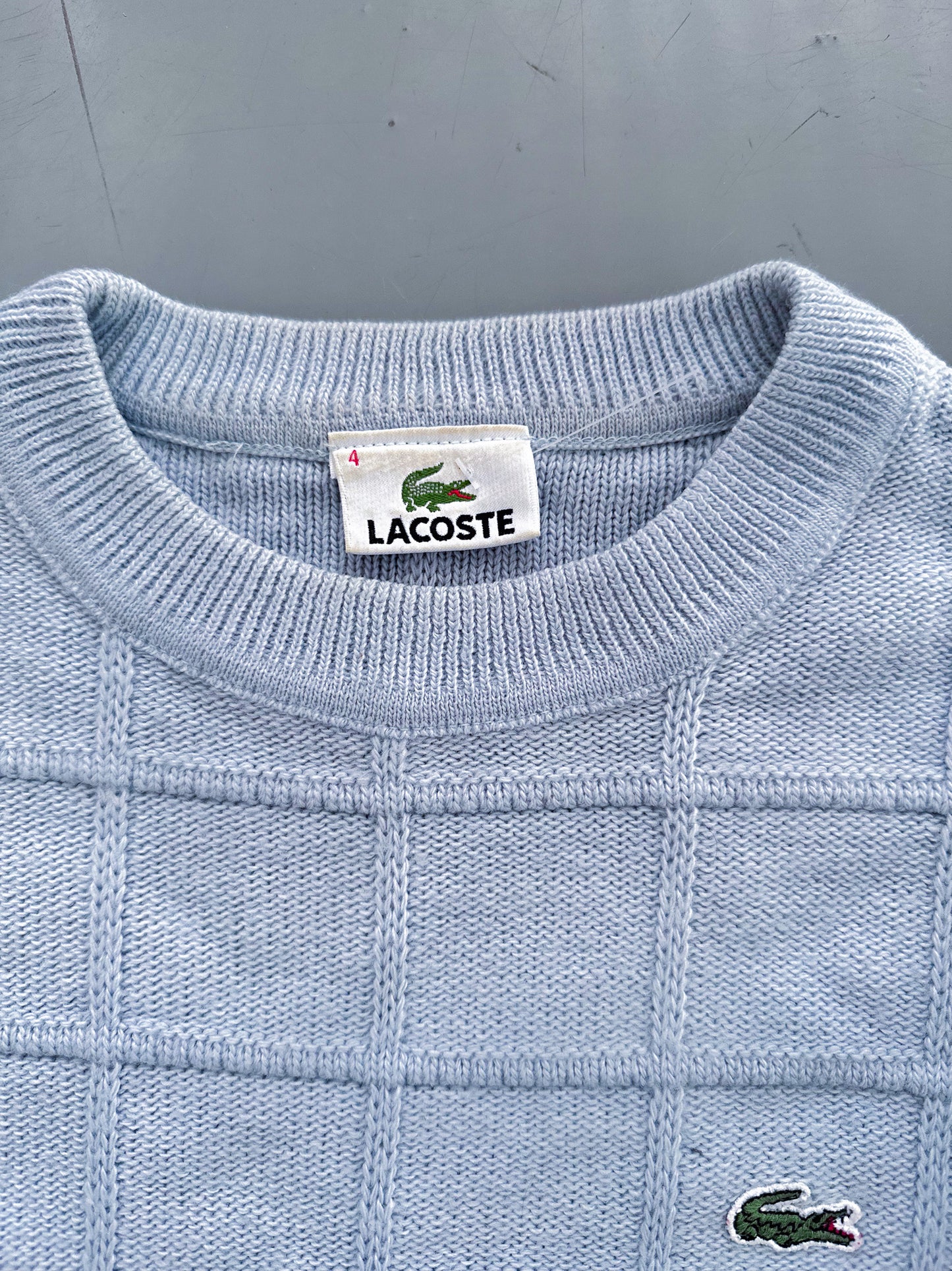 Lacoste Vintage *Babyblue* Pullover | M