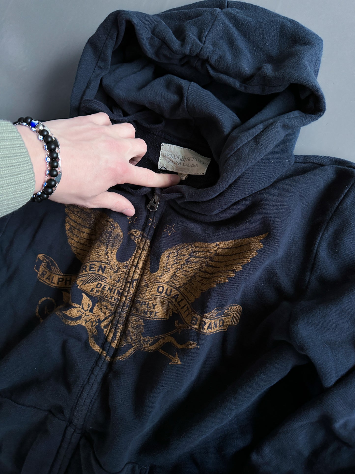 Ralph Lauren Vintage Zip Pullover | XL