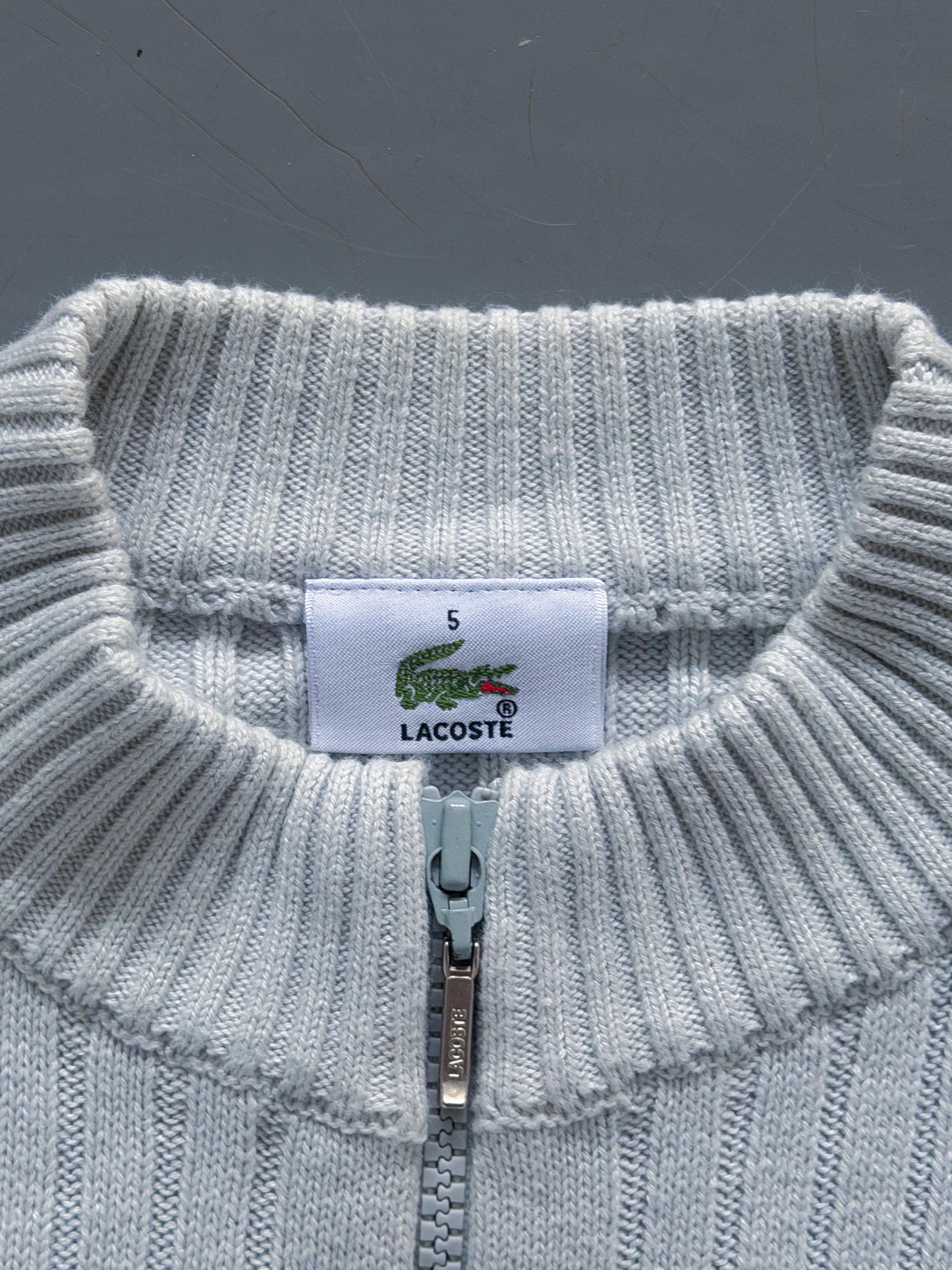 Lacoste Vintage *PREMIUM* Strickjacke | L
