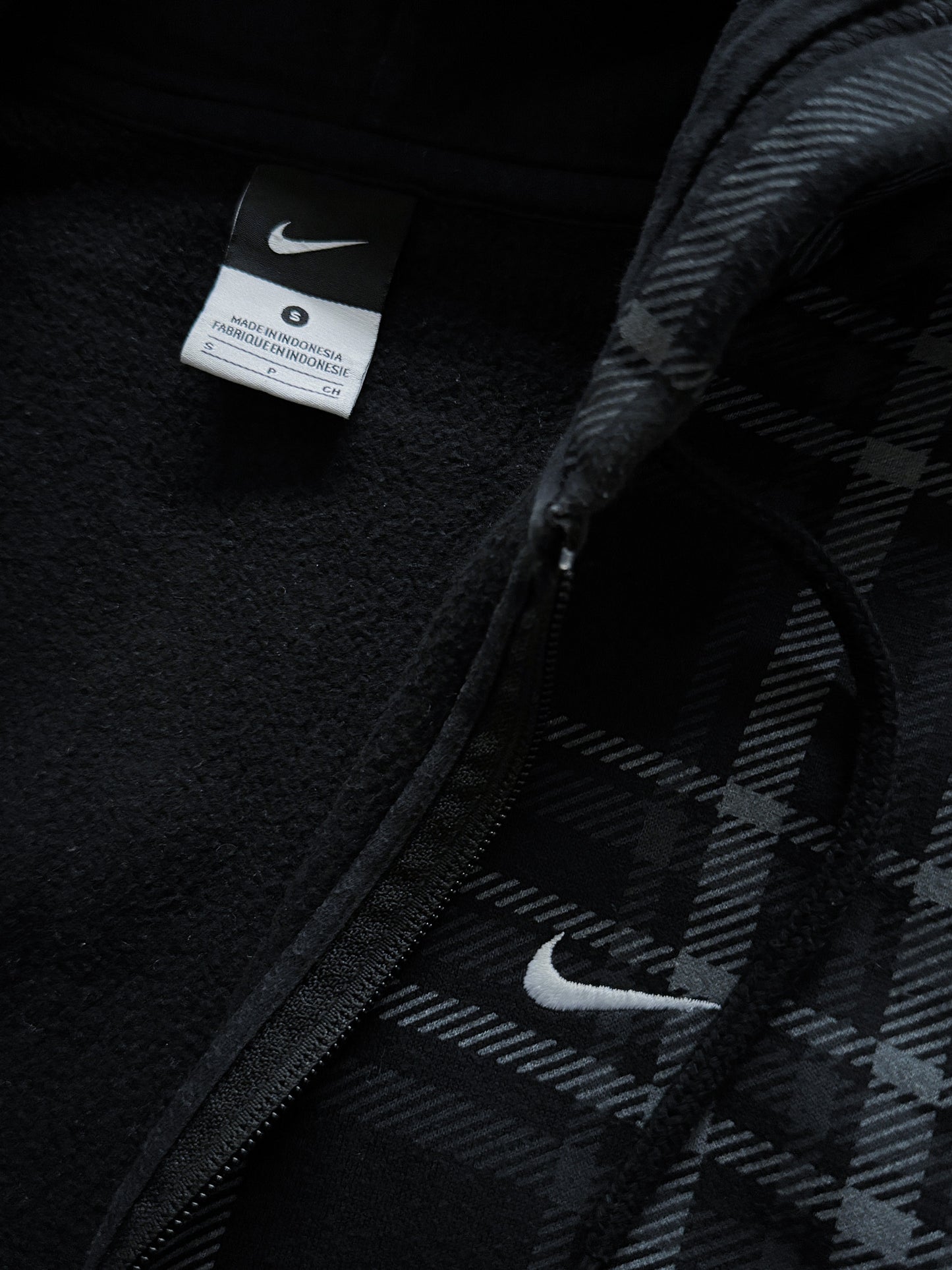 Nike Vintage *Plaid* Sweatjacke | S