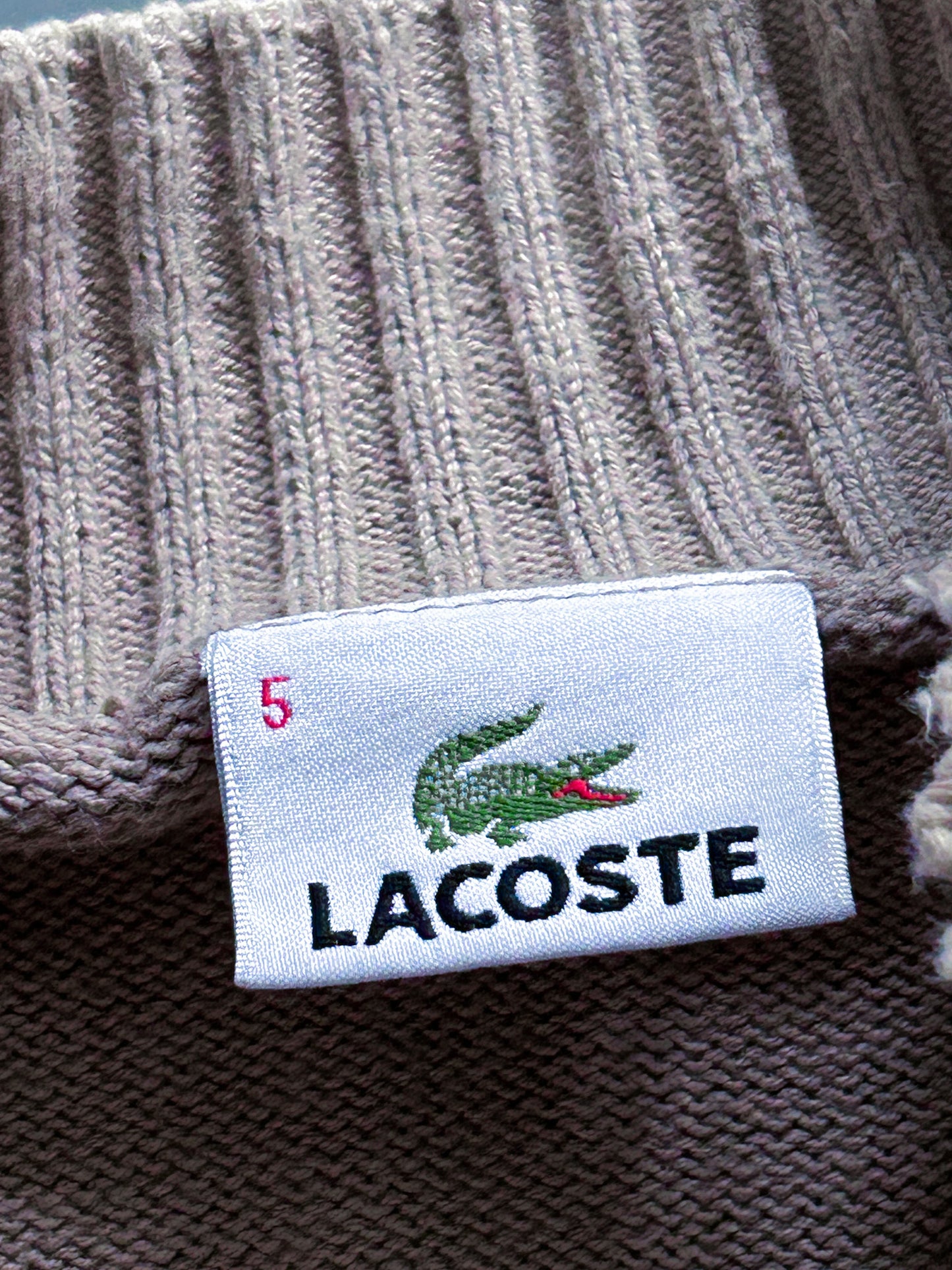 Lacoste Vintage Strickjacke | L