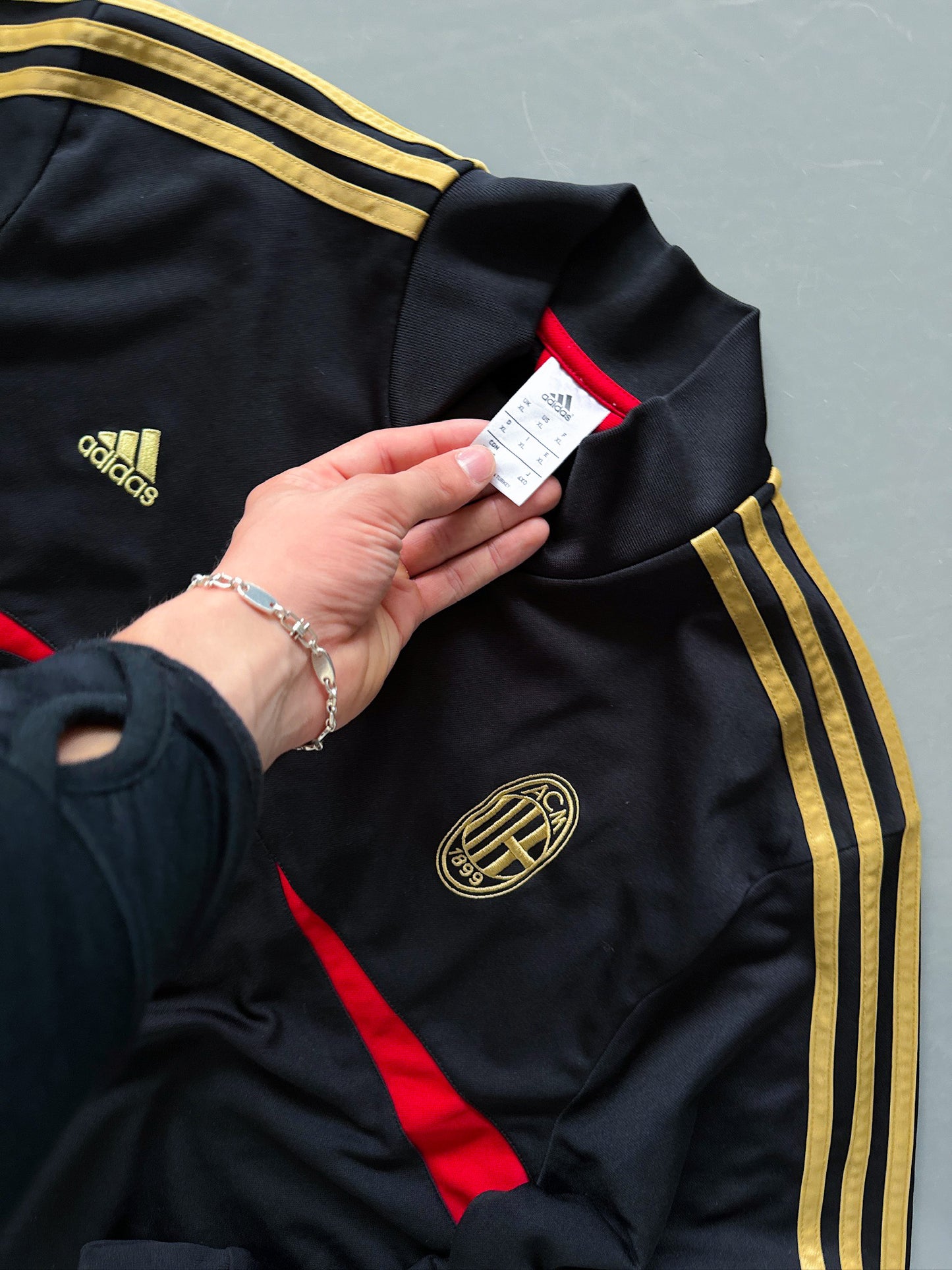 Vintage Adidas x AC Milan Trackjacket | XL