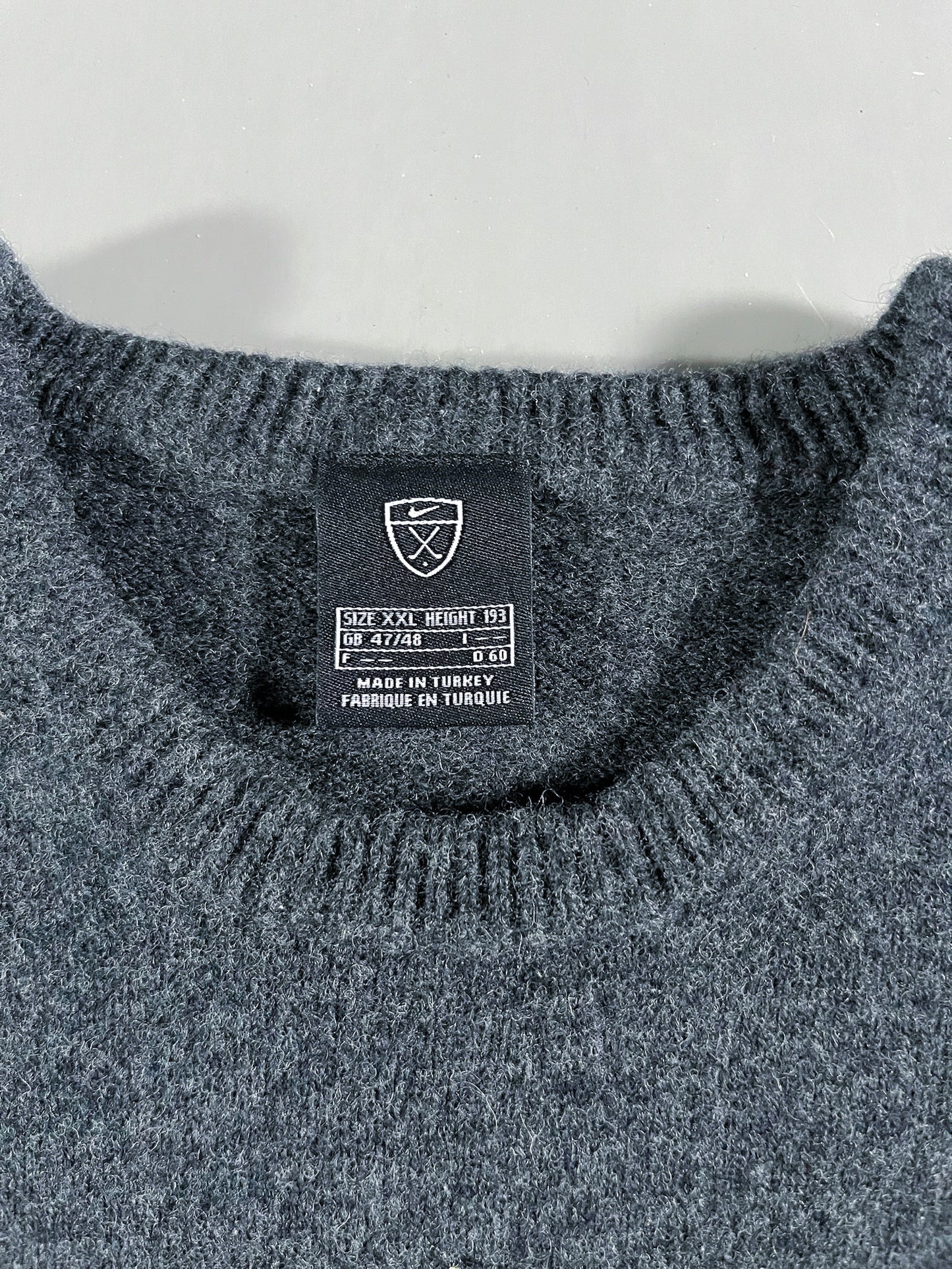 Nike Vintage Golf Knit Pullover | XXL