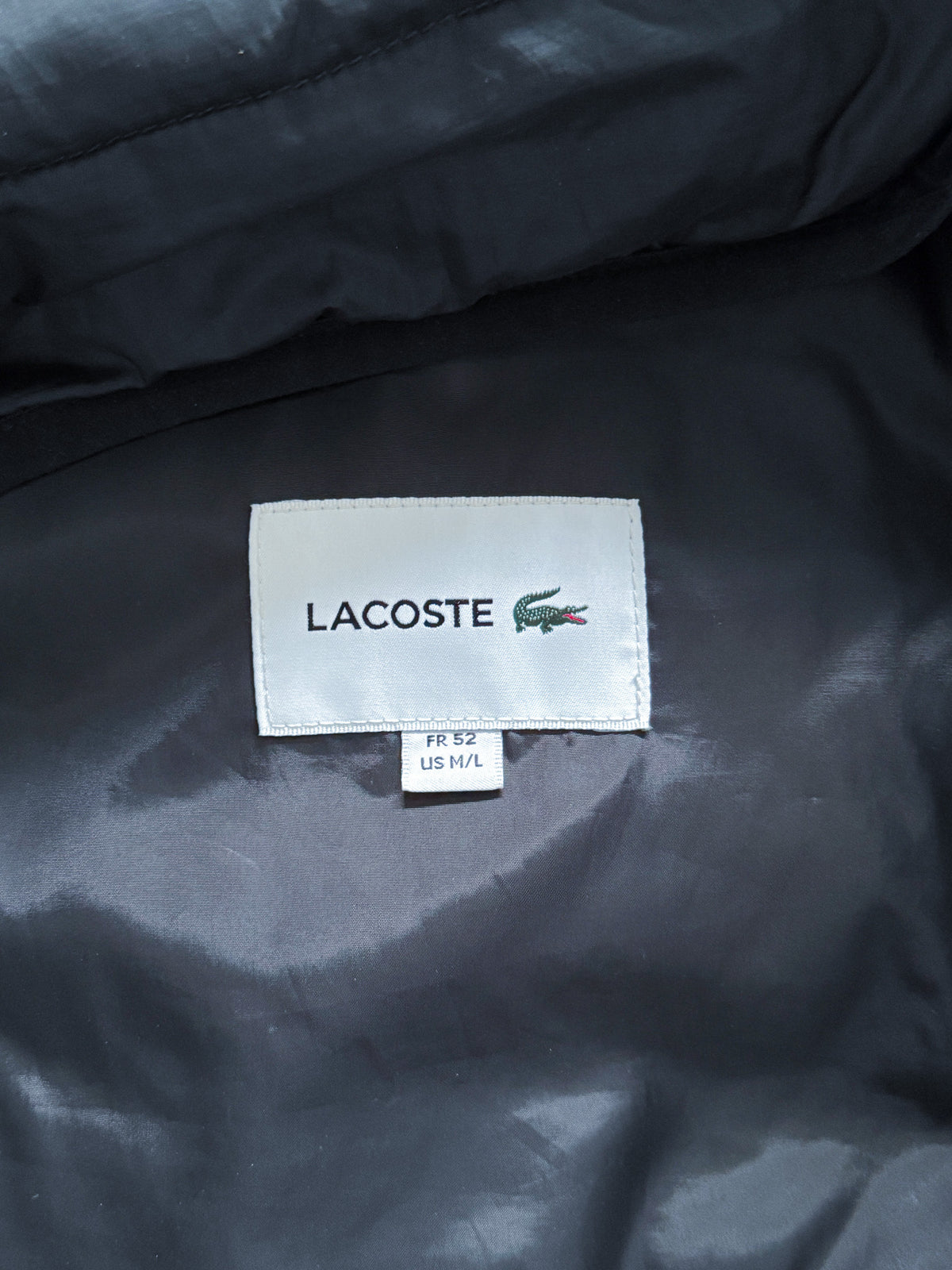 Lacoste Vintage Puffer / Winter Jacket | M/L