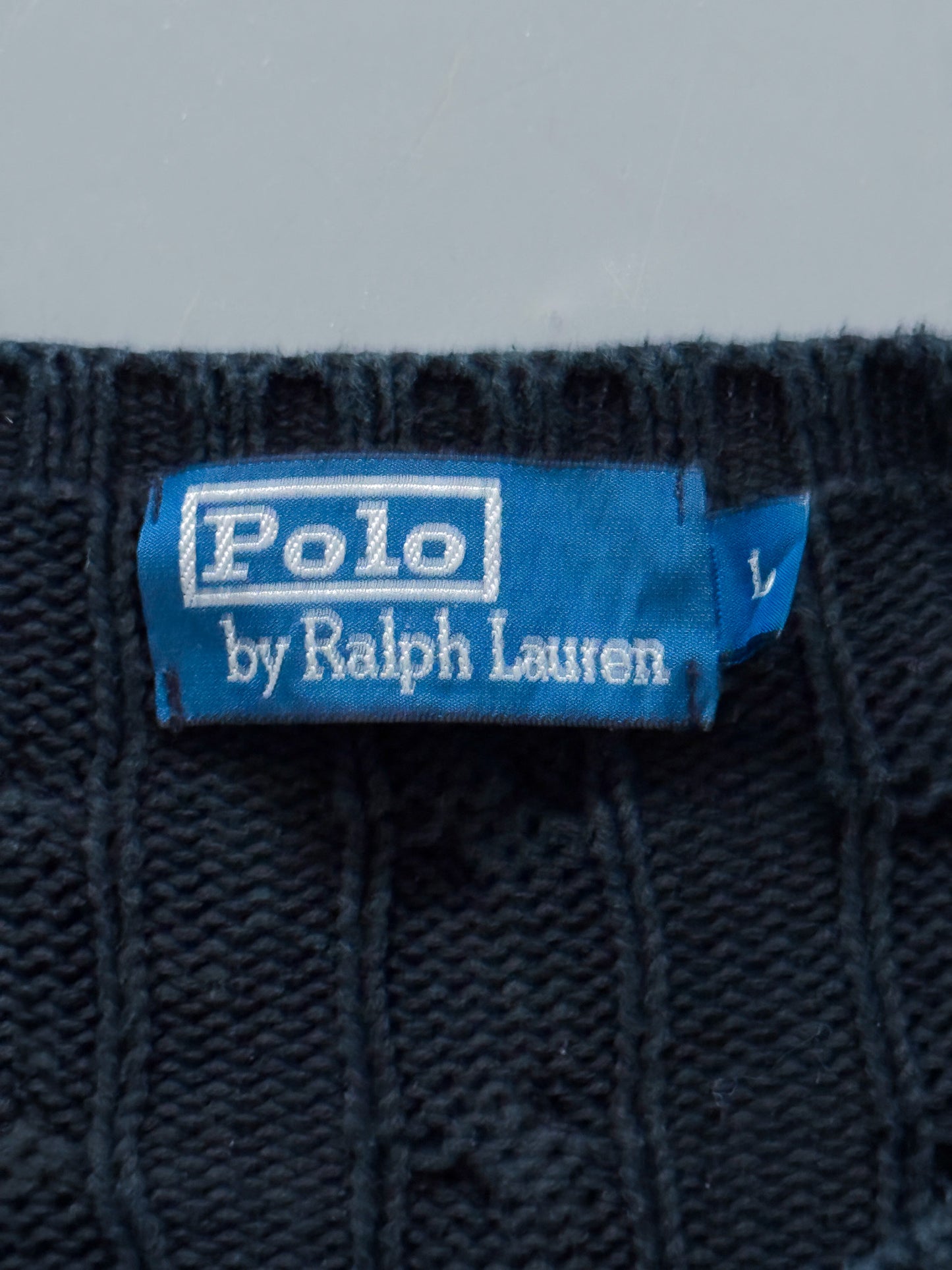 Polo Ralph Lauren Vintage *Cable Knit* Pullover | L