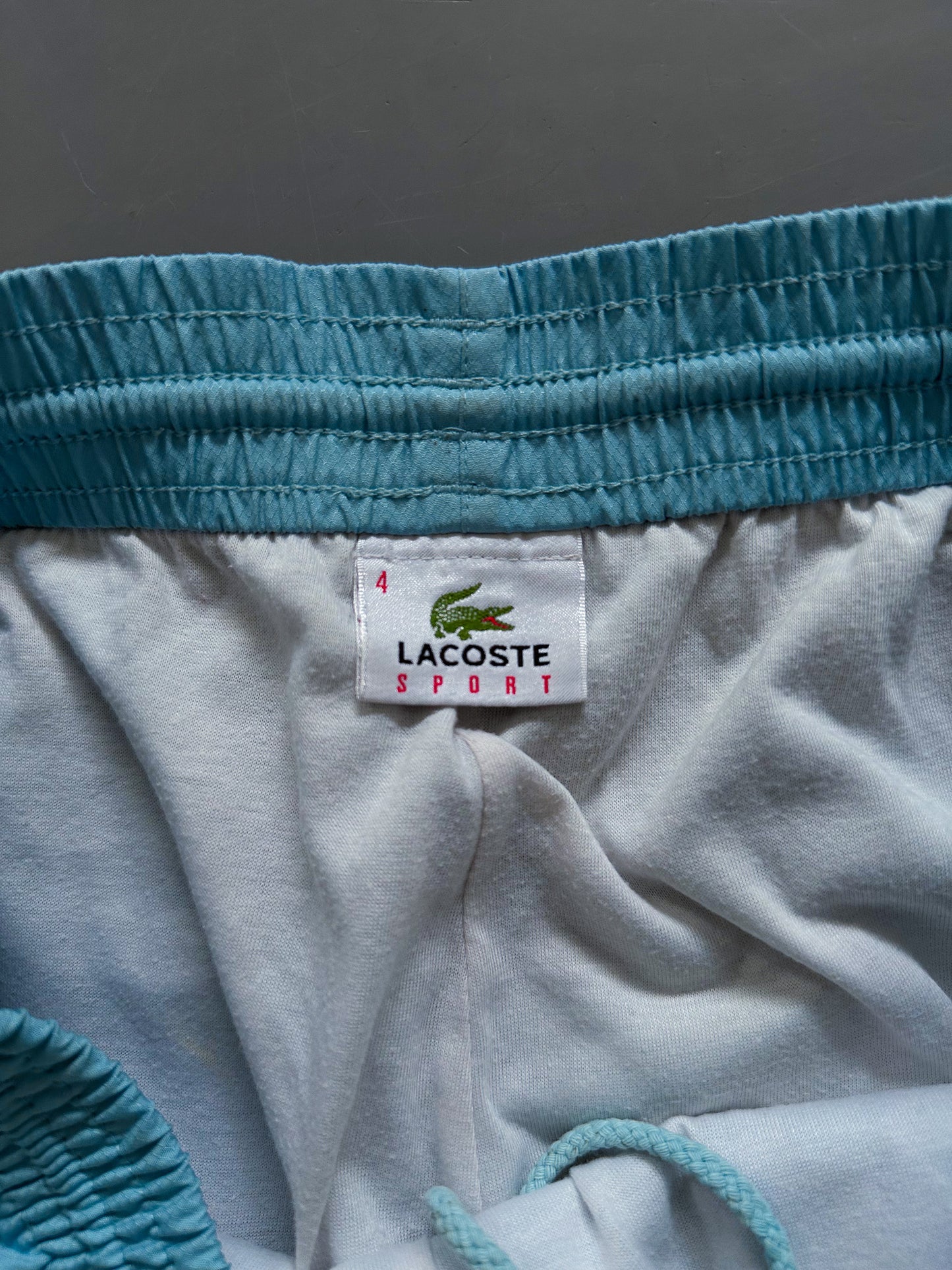 Lacoste Vintage *Babyblue* Trackpants | M
