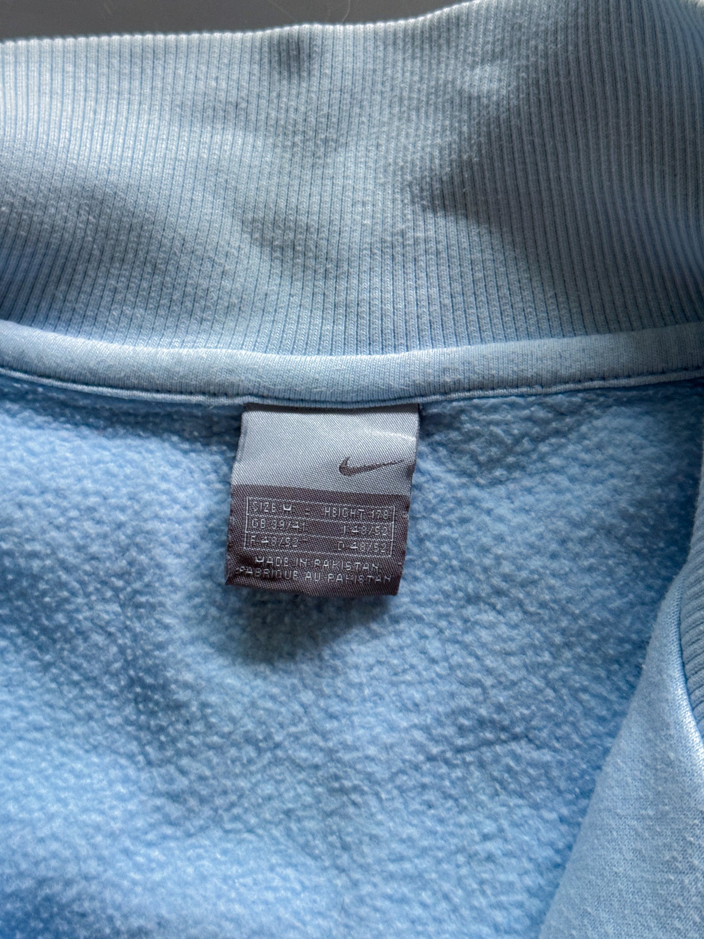 Nike Vintage *Babyblue* Strickjacke | M