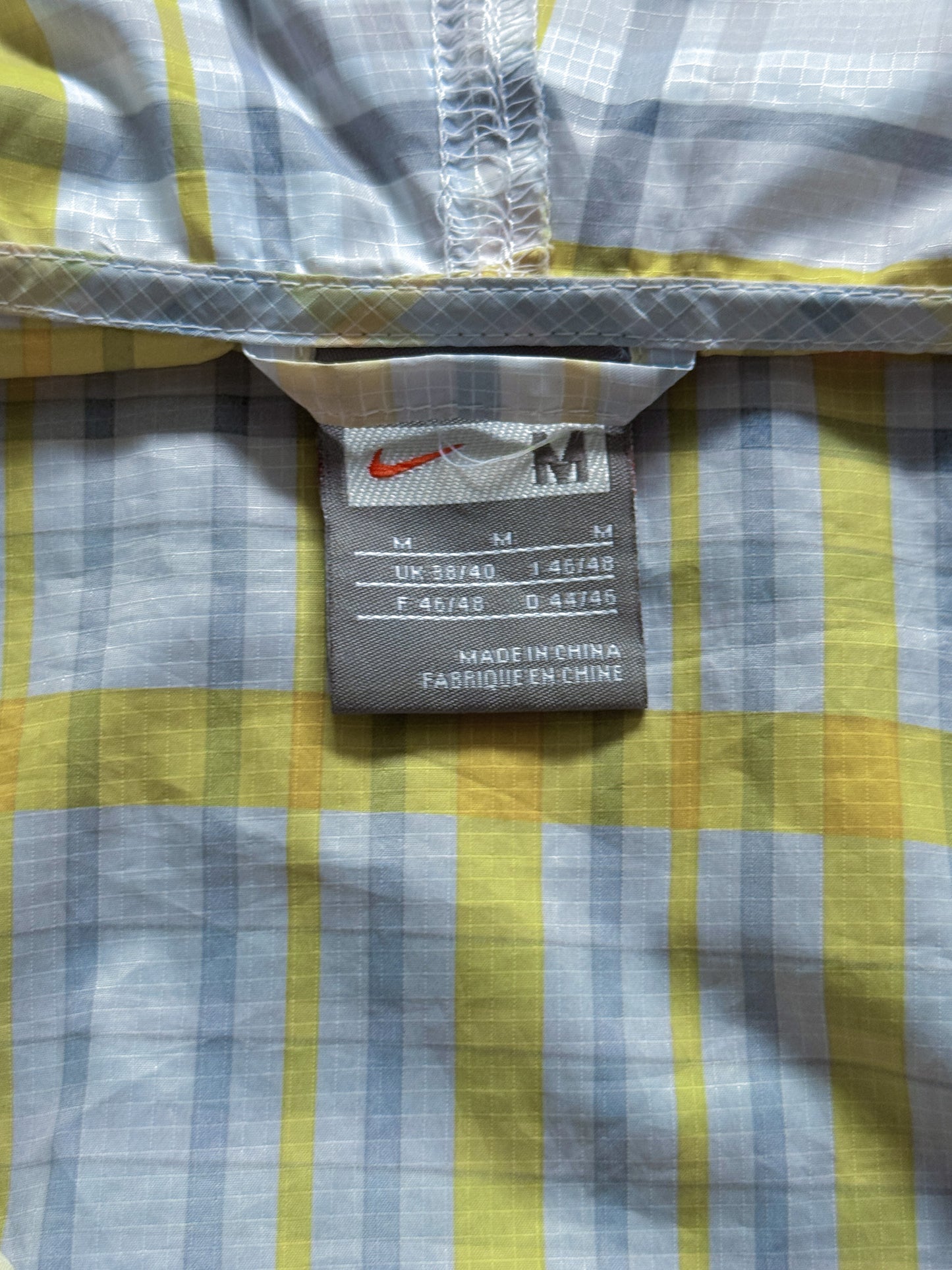 Nike Vintage *PLAID* Trackjacket | M