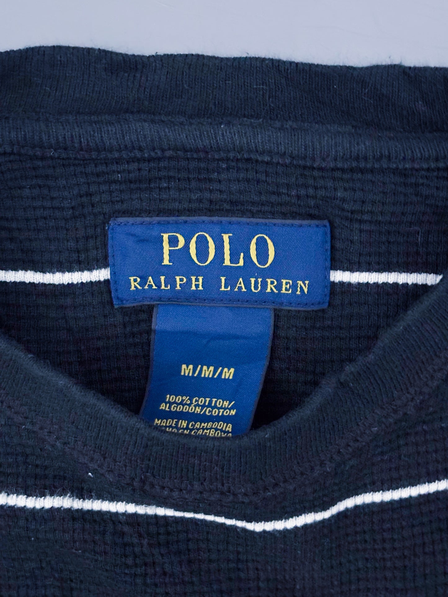 Polo Ralph Lauren Vintage *Waffle* Longsleeve / Pullover | M