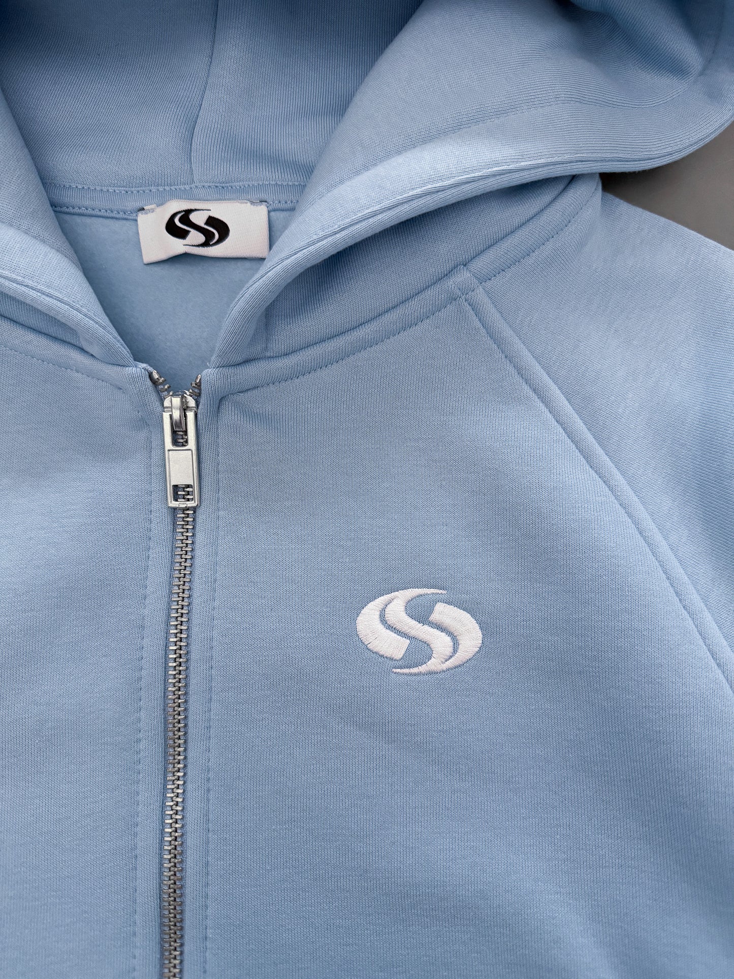 Sportz Zip-Jacket | Ice Blue