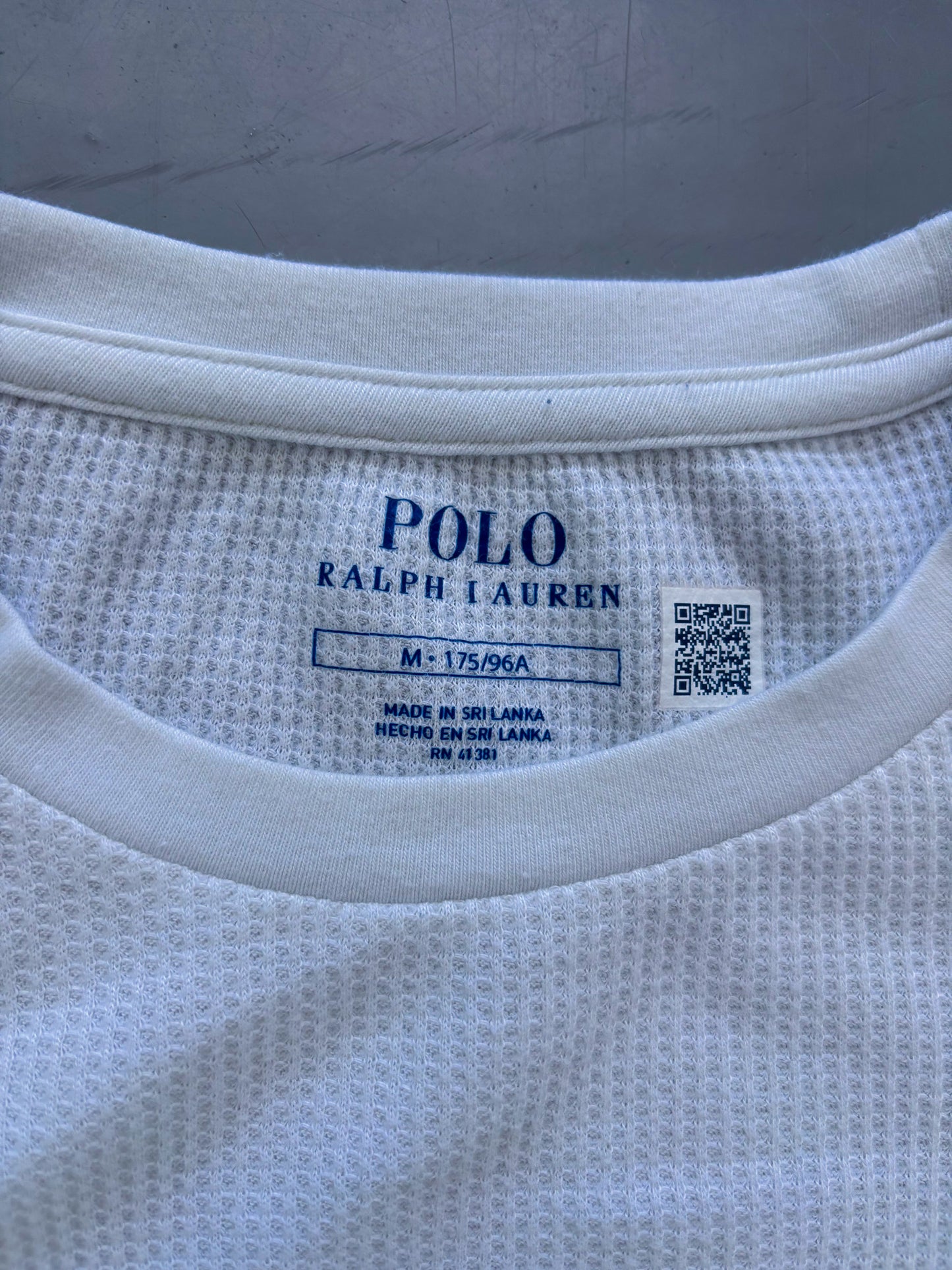 Polo Ralph Lauren Vintage Waffle Longsleeve | M