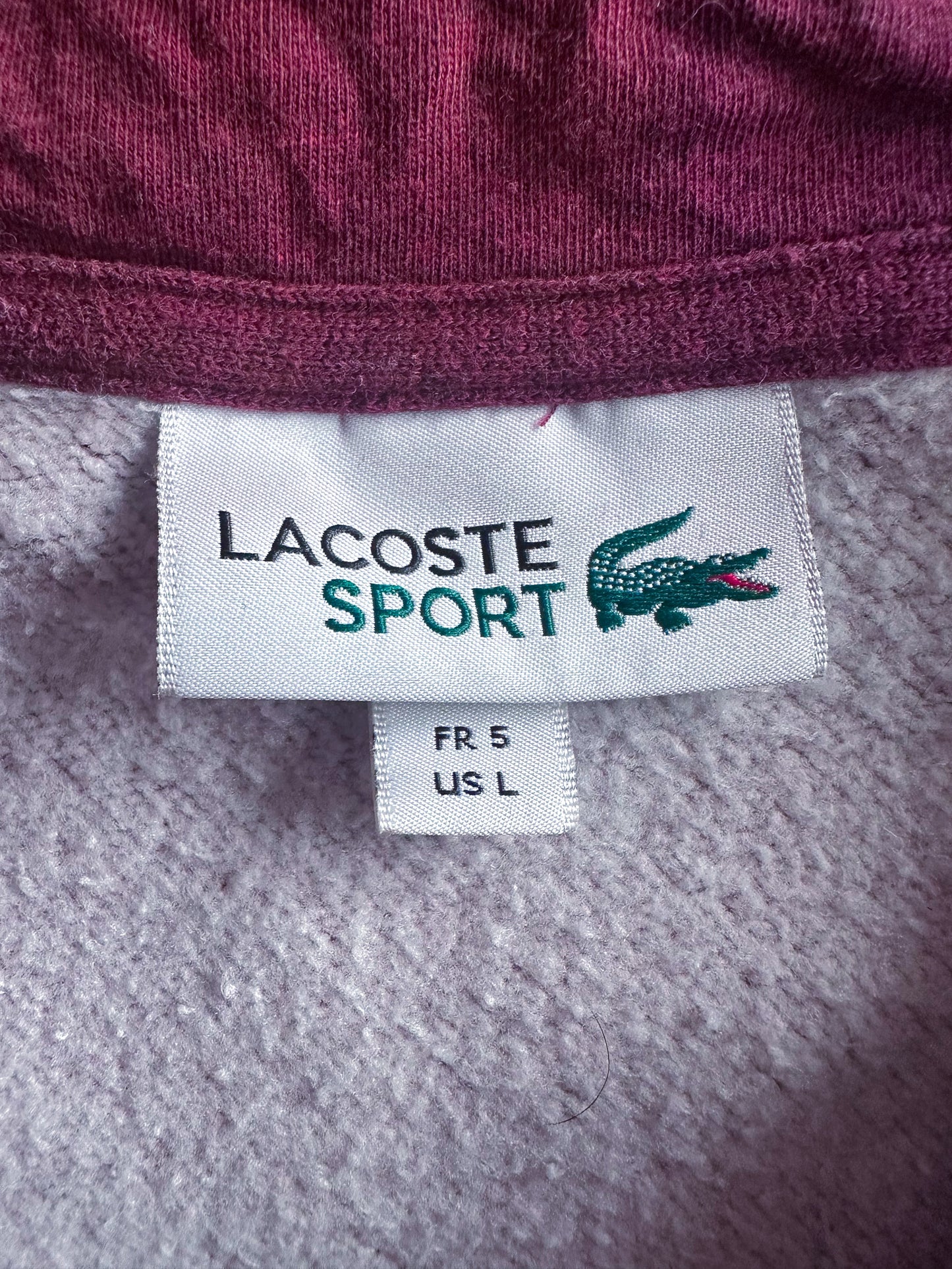 Vintage Lacoste Strickjacke | L