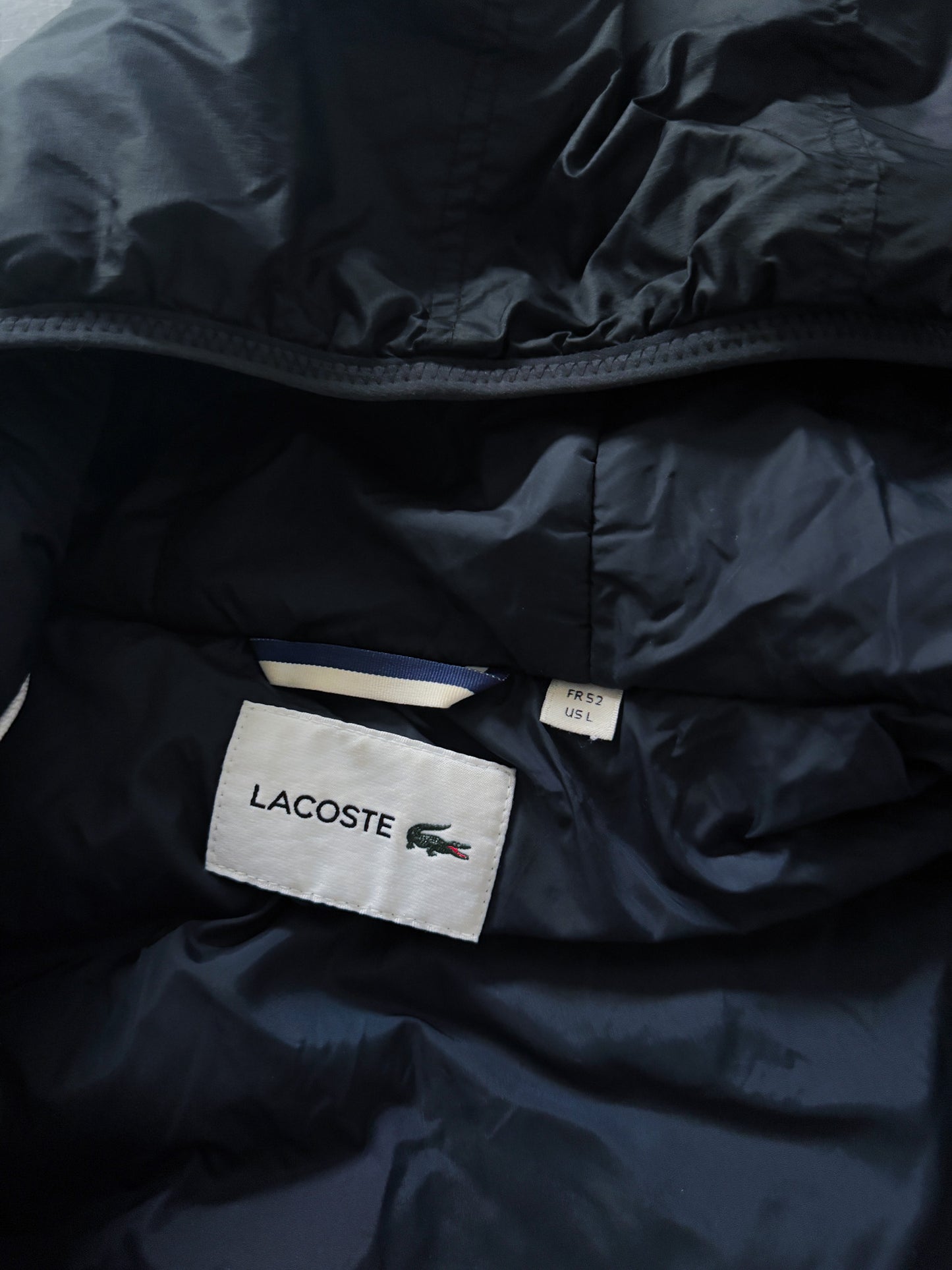 Lacoste Vintage Puffer Jacket | L