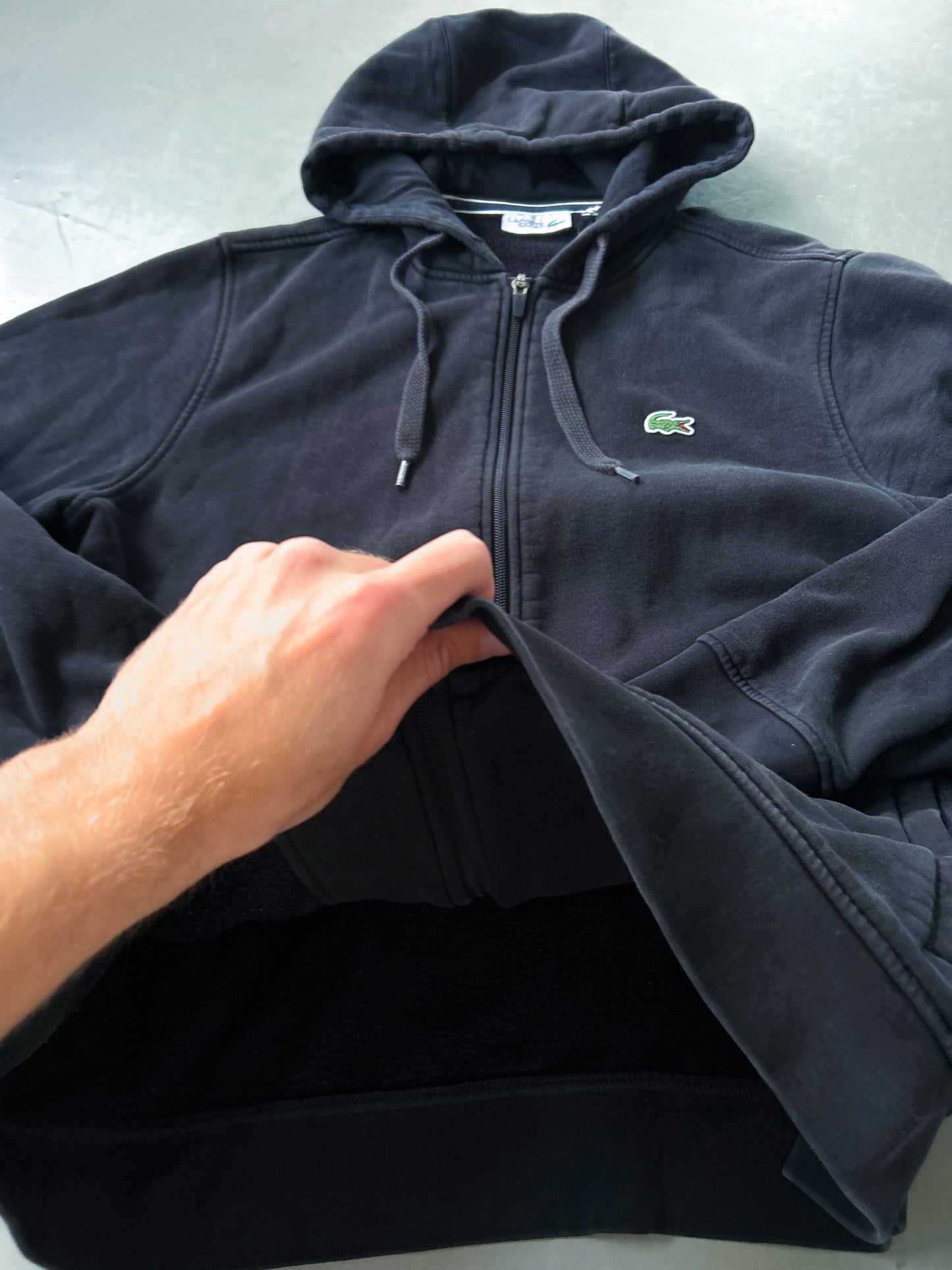 Vintage Lacoste Sweatjacke | M;XL