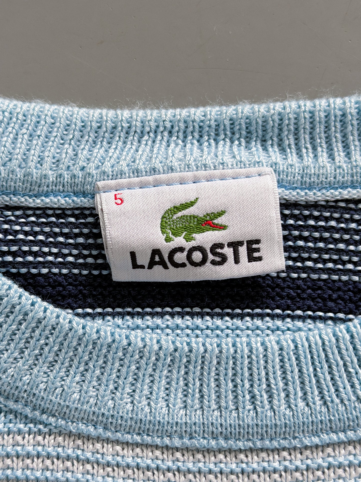 Lacoste Vintage *Babyblue* Pullover | L