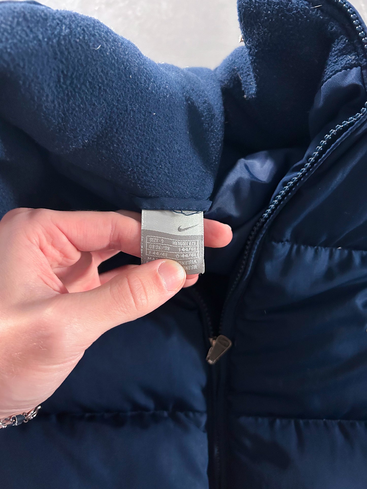 Vintage Nike Daunenweste | S