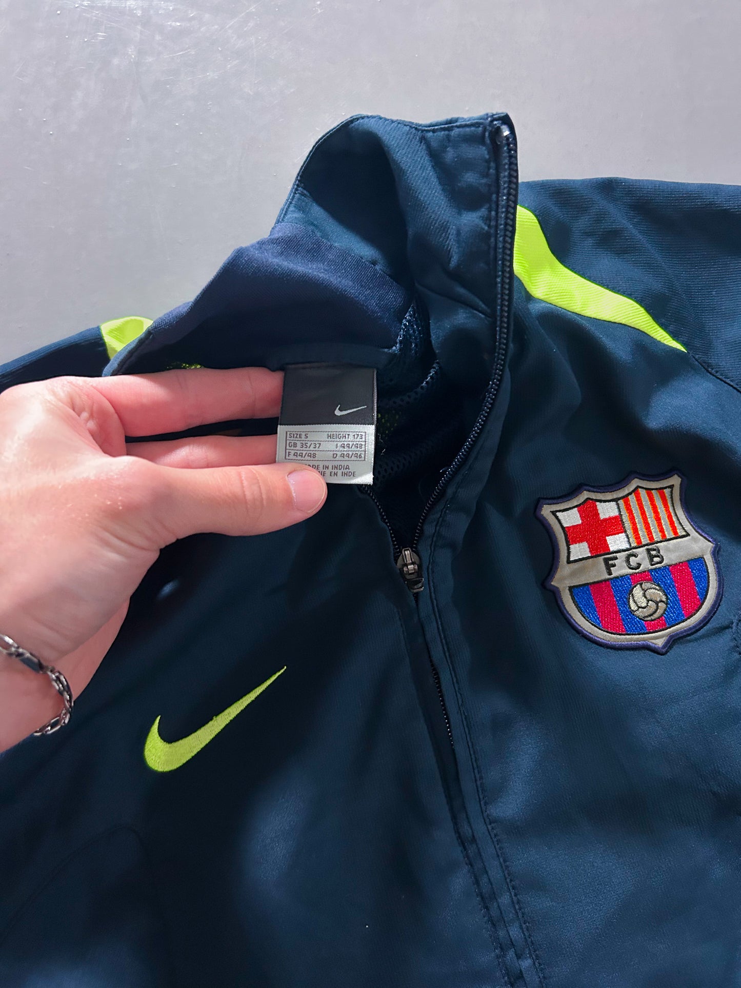 Vintage Nike x Barca Trackjacket | S