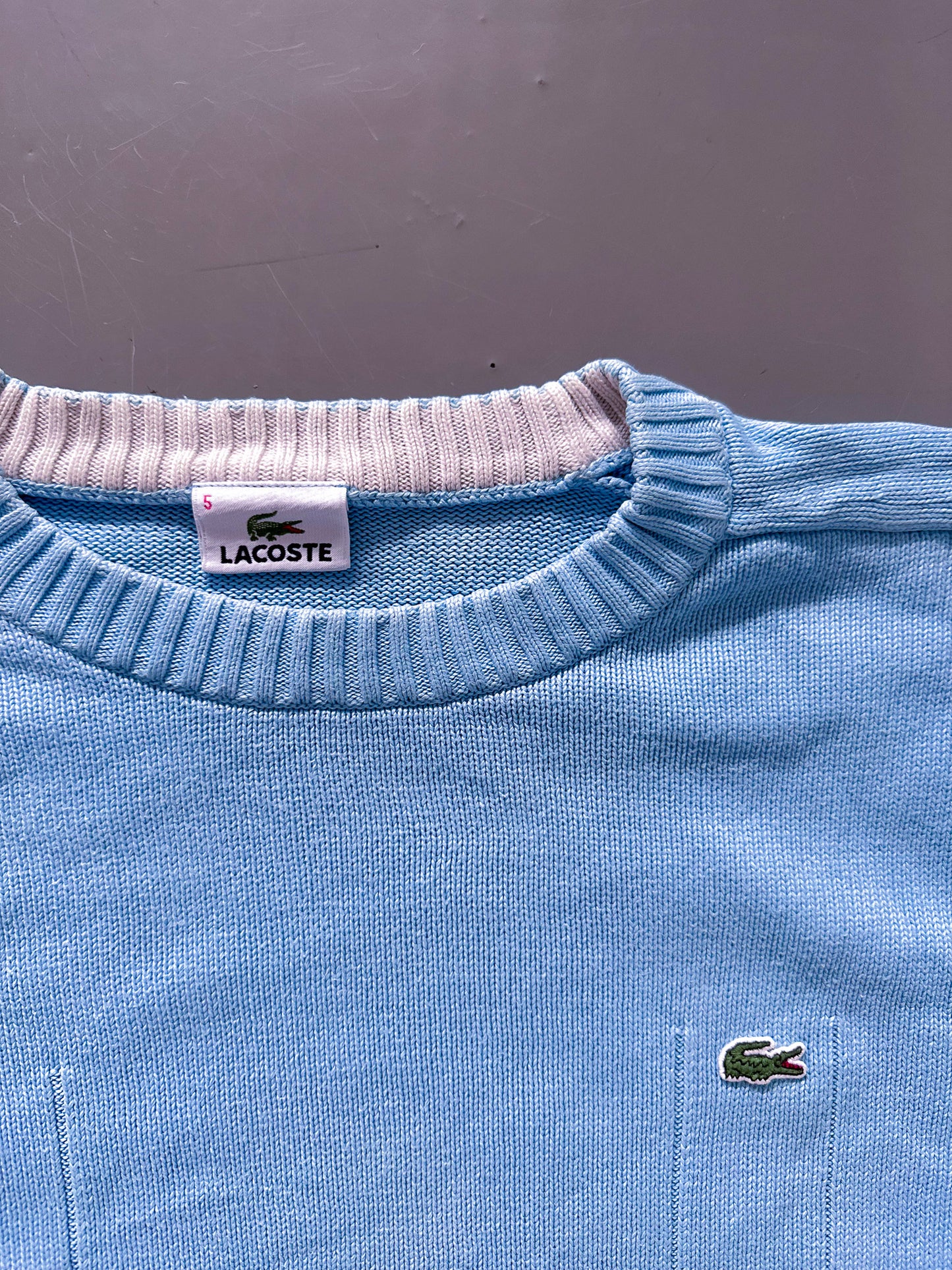 Lacoste Vintage *BABYBLUE* Pullover
| L
