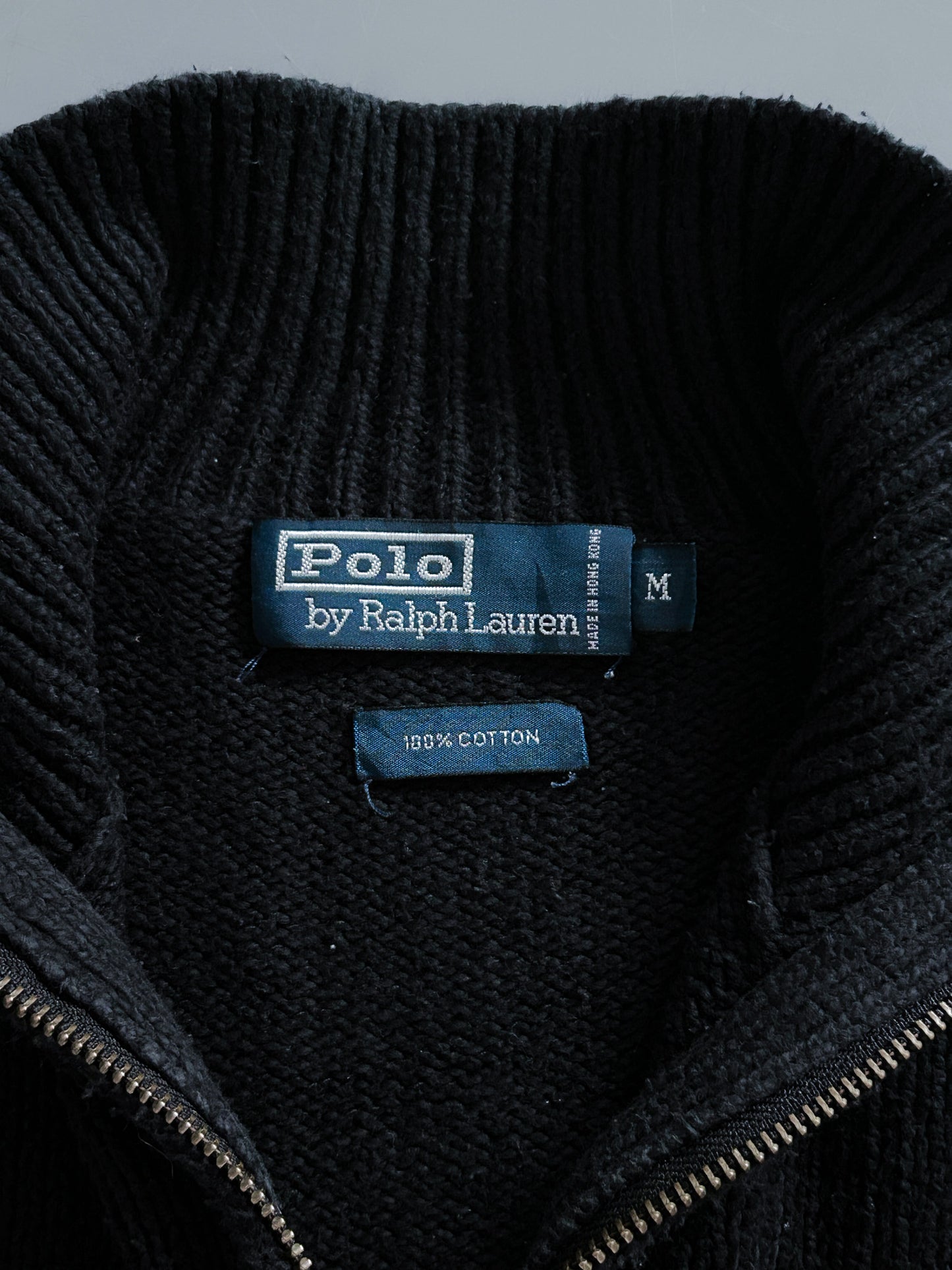 Polo Ralph Lauren Vintage Quarter-Zip Pullover | M
