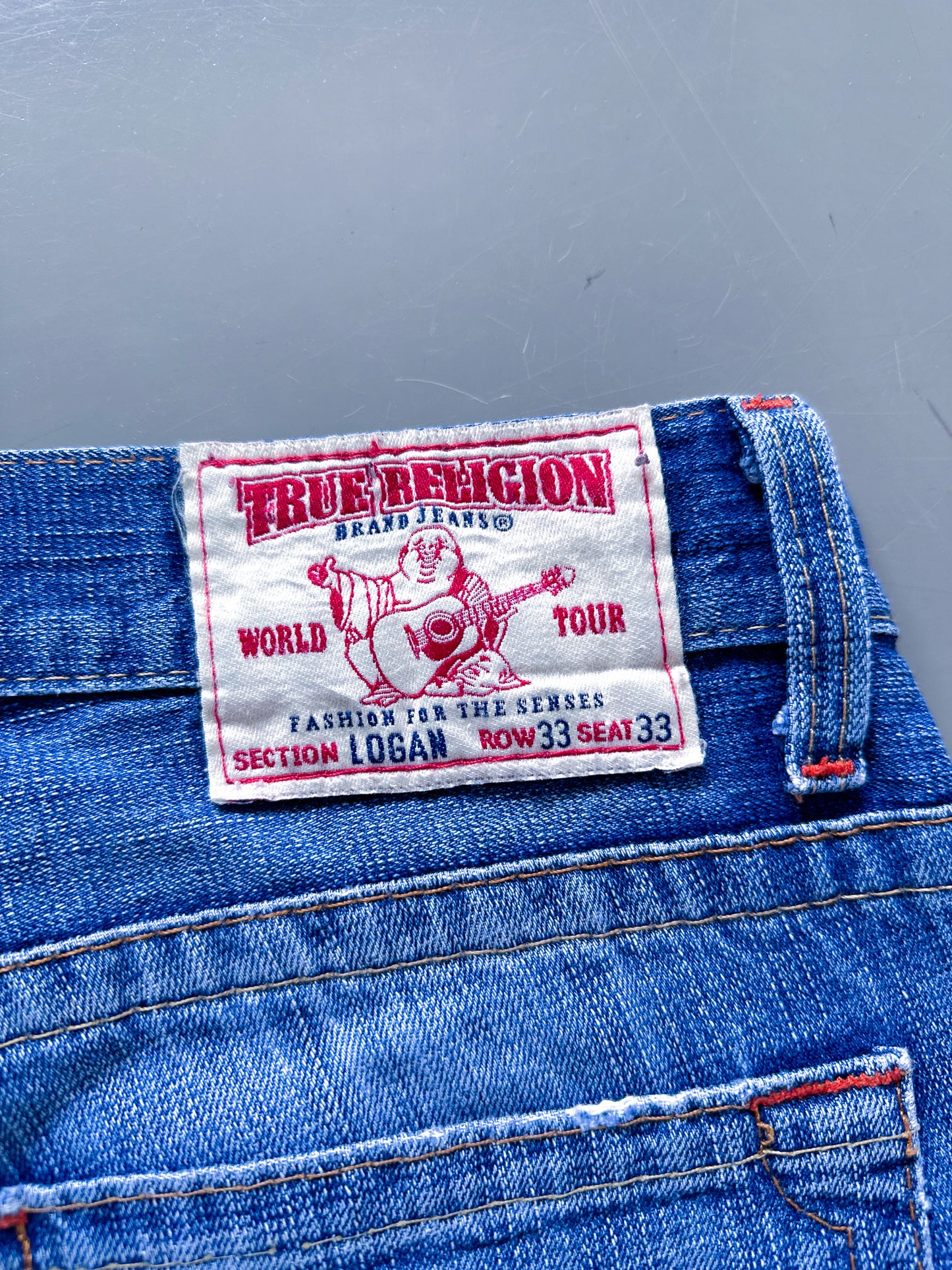 True Religion Vintage Straight-Fit Jeans | 33/33