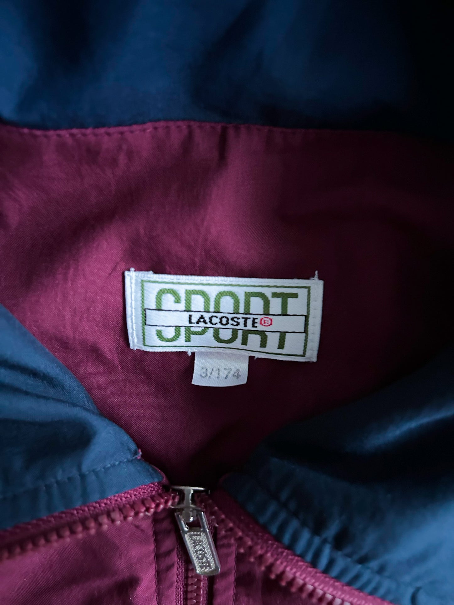 Vintage Lacoste Trackjacket |
S-M