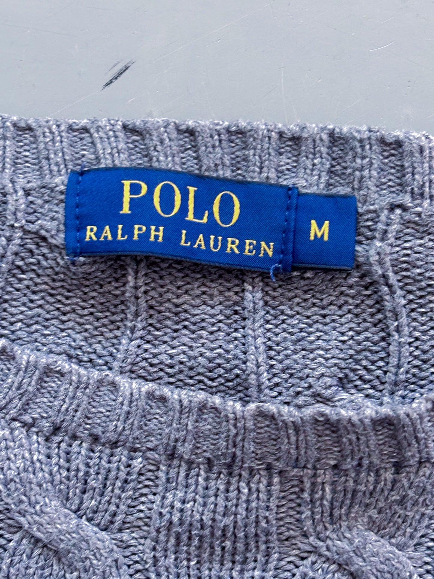 Polo Ralph Lauren *Cable Knit* Vintage Pullover | M