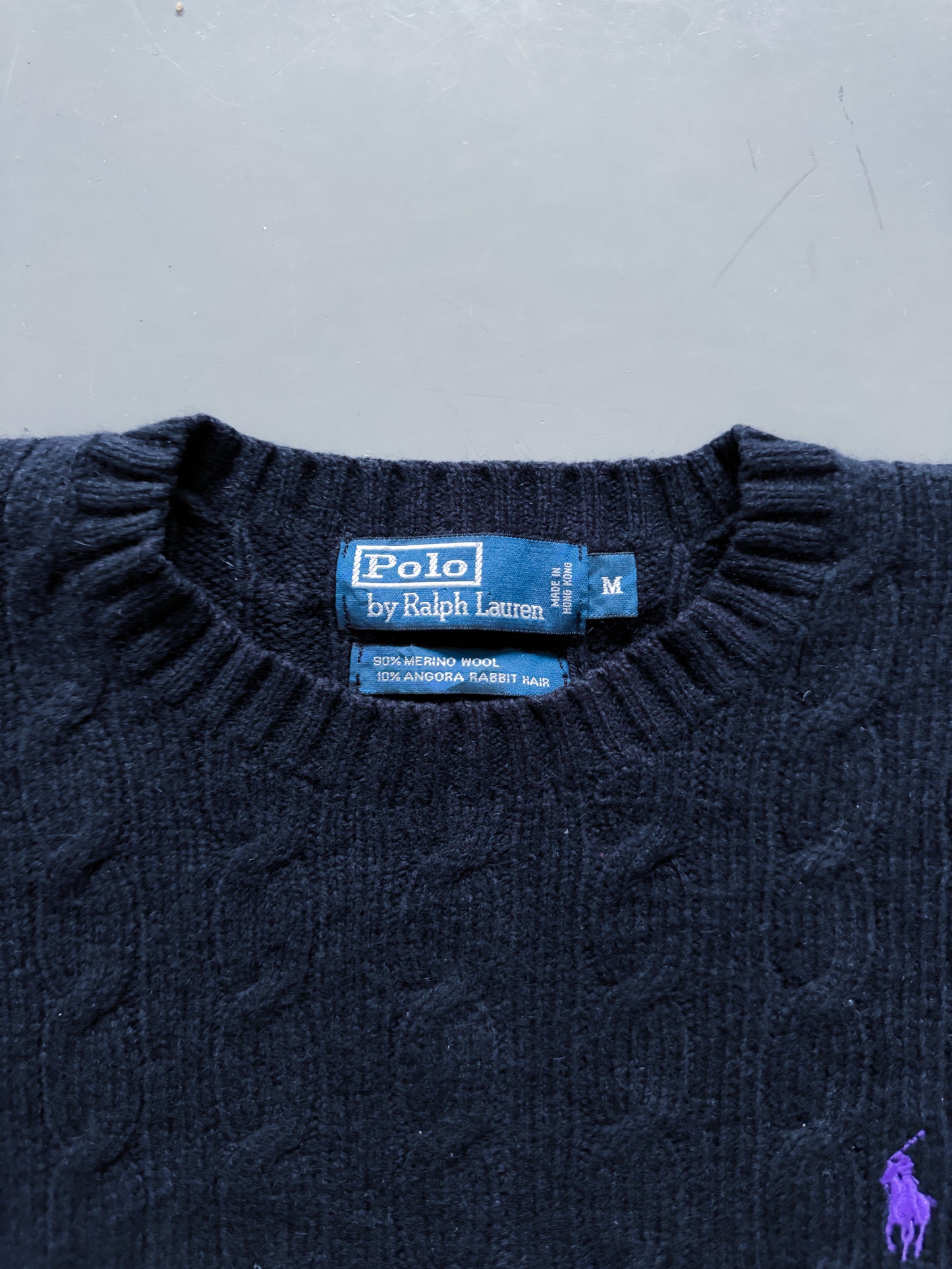 Polo Ralph Lauren Vintage *CABLE KNIT* Pullover | M