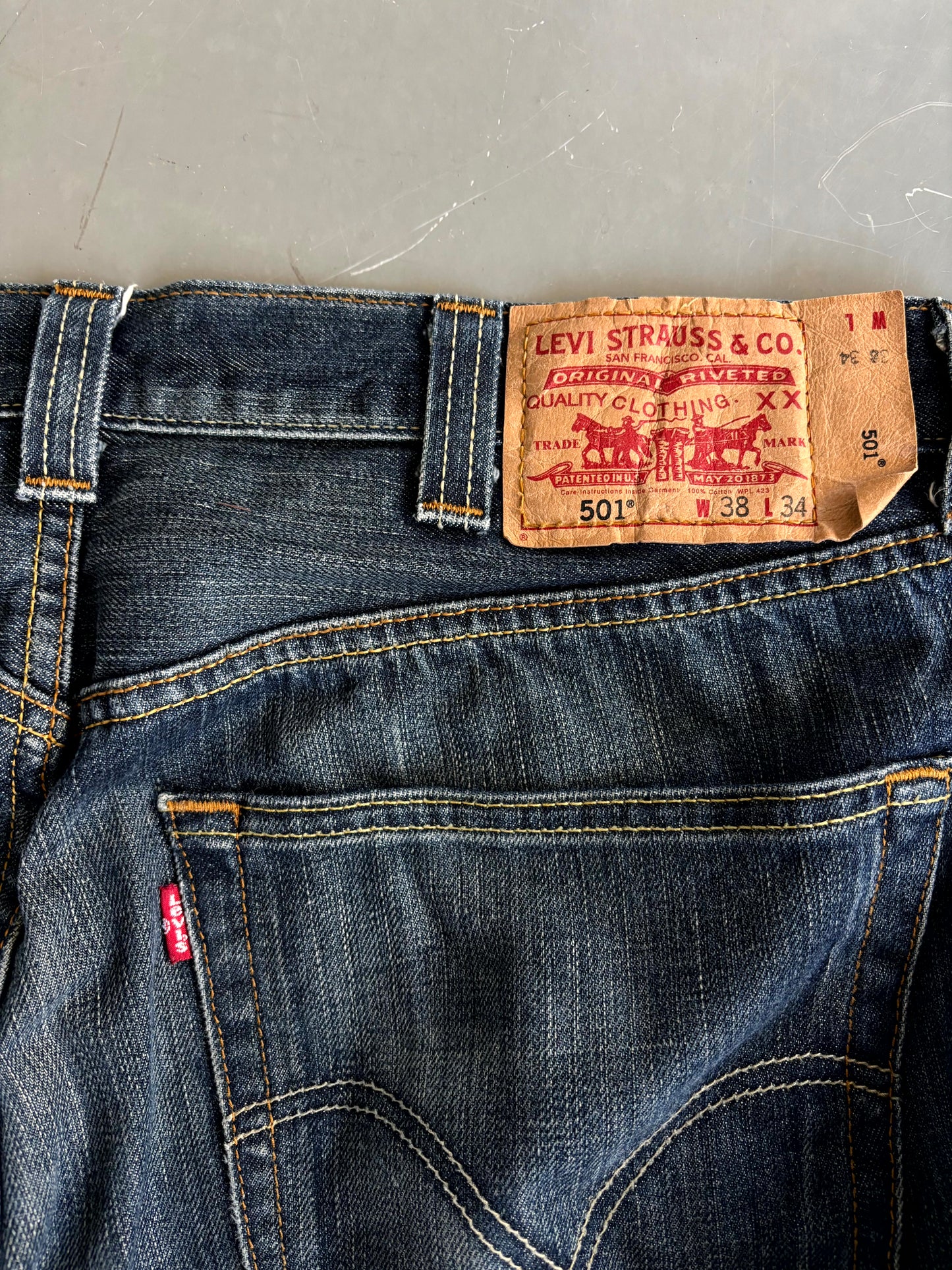 Levis Vintage Jeans 501 XL