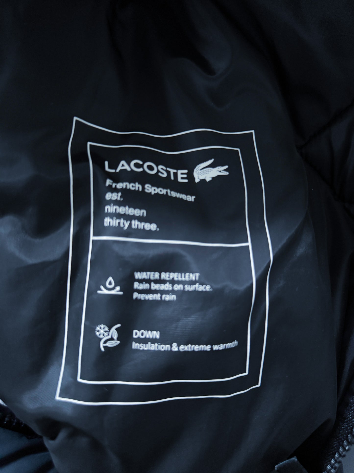 Lacoste Vintage *PREMIUM* Puffer / Winter Jacket |