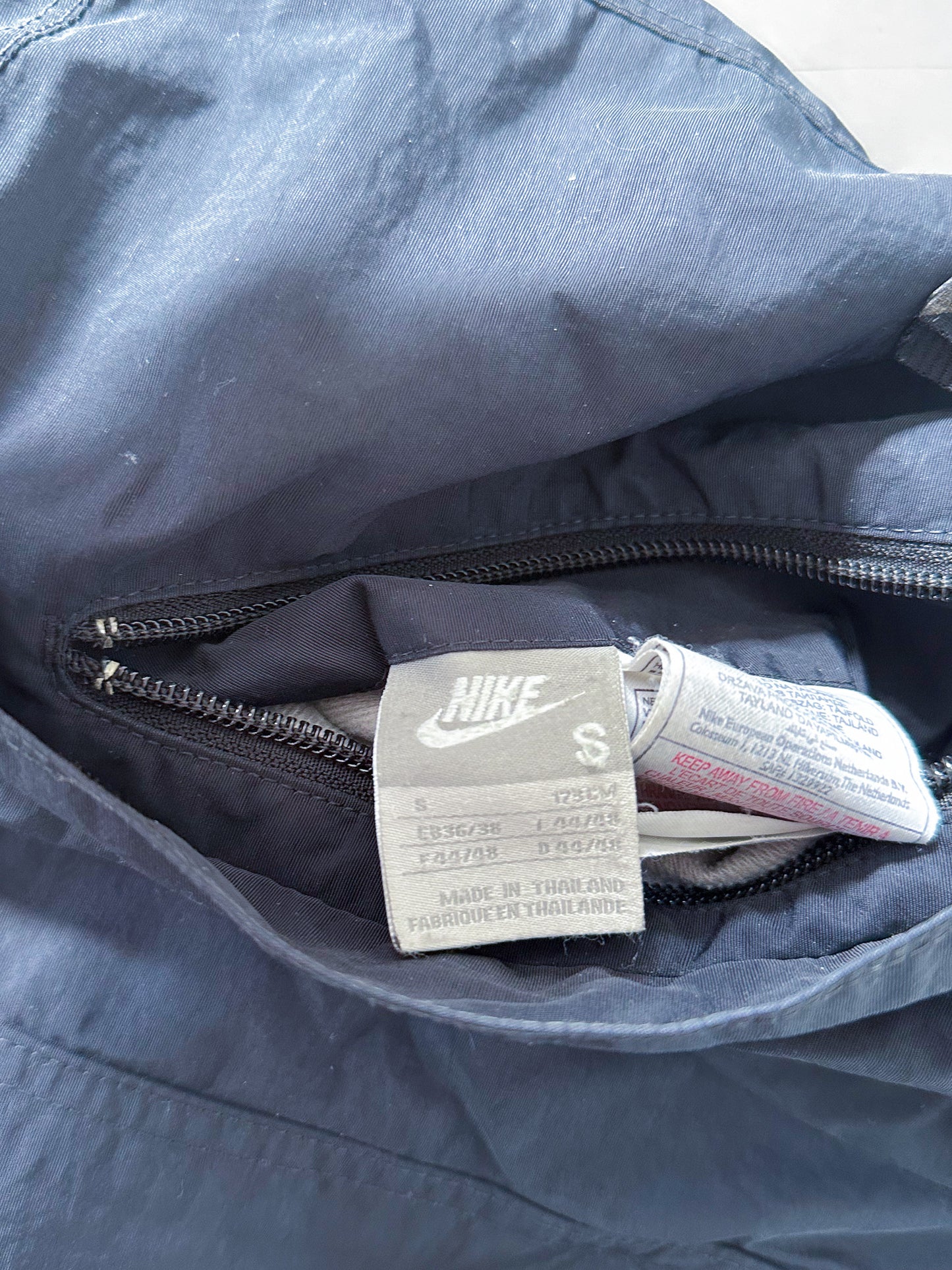 NIKE VINTAGE *REVERSIBLE* FLEECE / TRACKJACKET| S