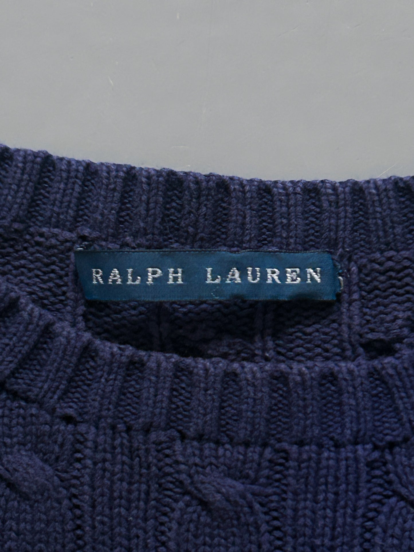 Polo Ralph Lauren Vintage *Cable Knit* Pullover | S