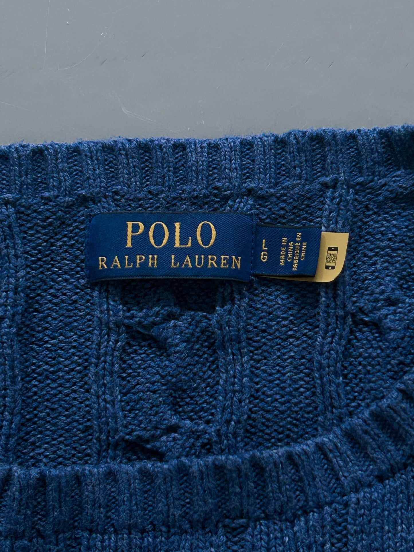 Polo Ralph Lauren Vintage *Cable Knit* Pullover | L
