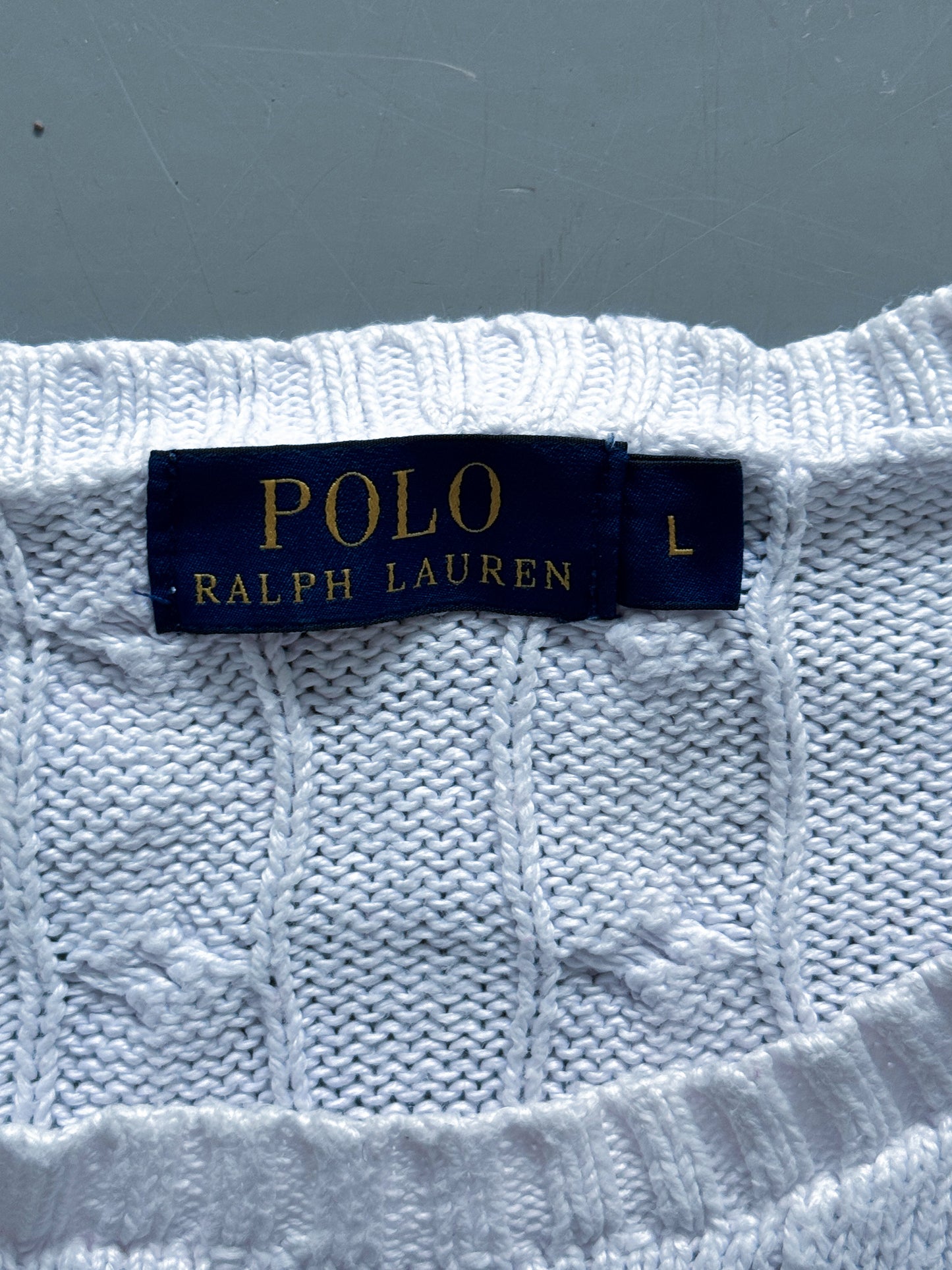 Polo Ralph Lauren Cable Knit Pullover | L