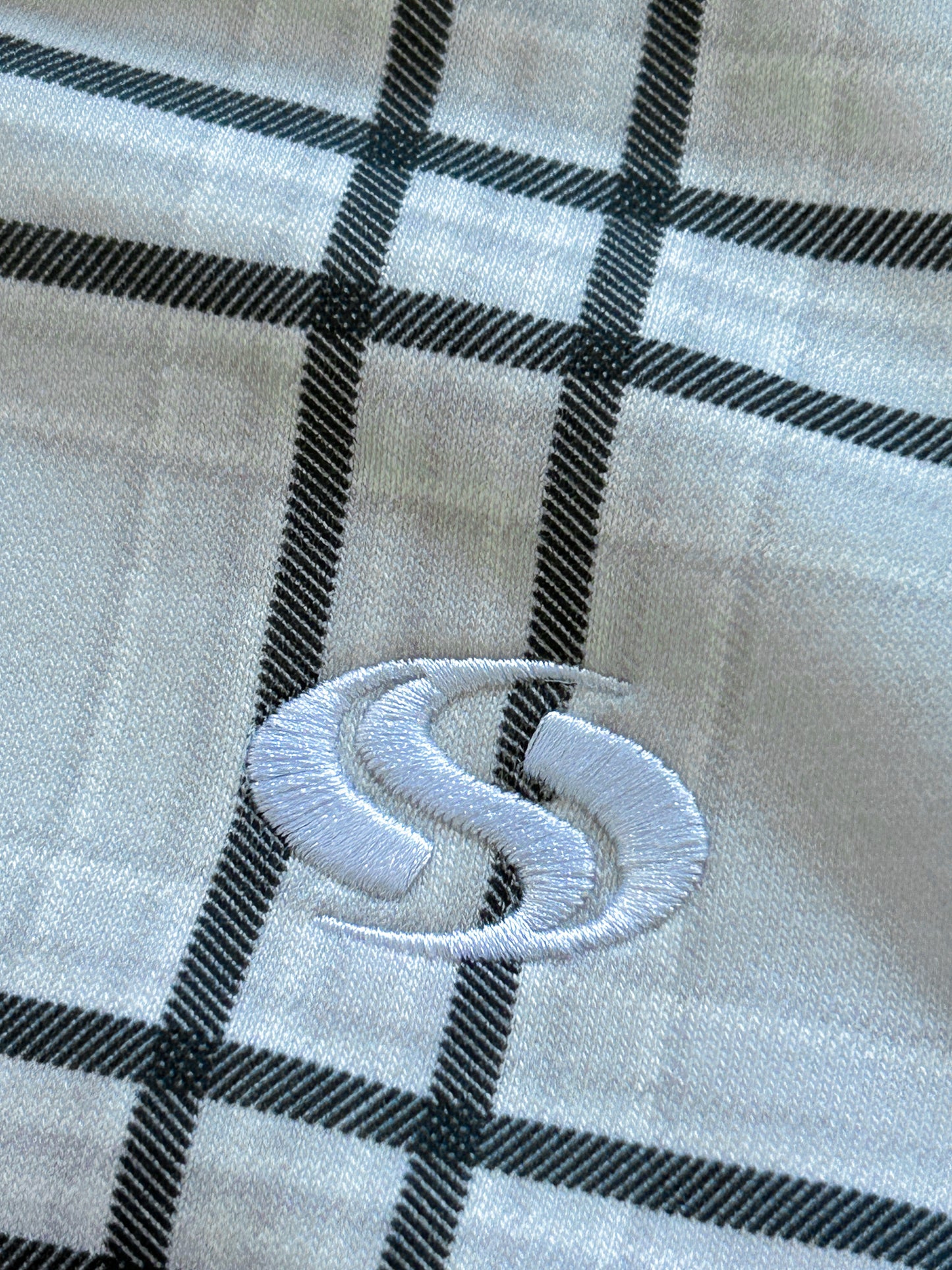 Sportz Plaid Jacket | White