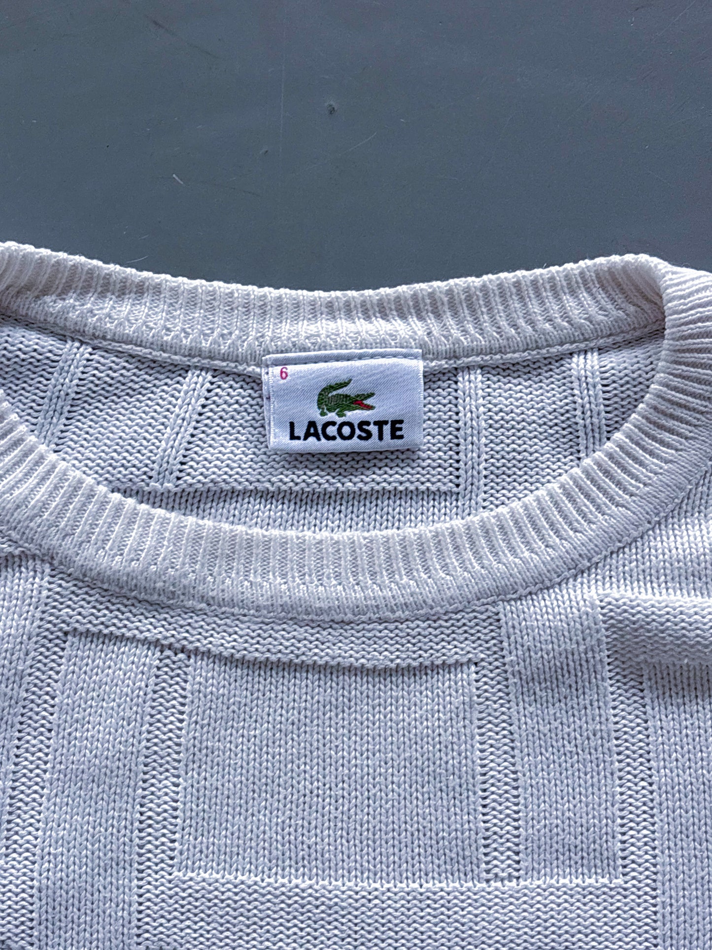 Lacoste Vintage *PREMIUM* Pullover | L