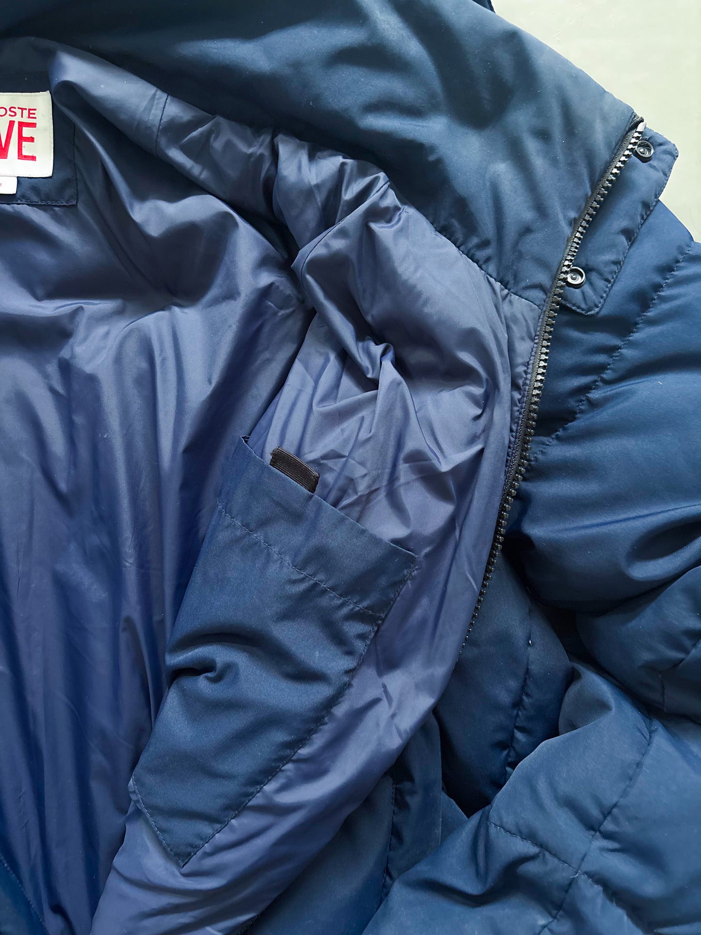 Lacoste Vintage Puffer / Winter Jacket | M
