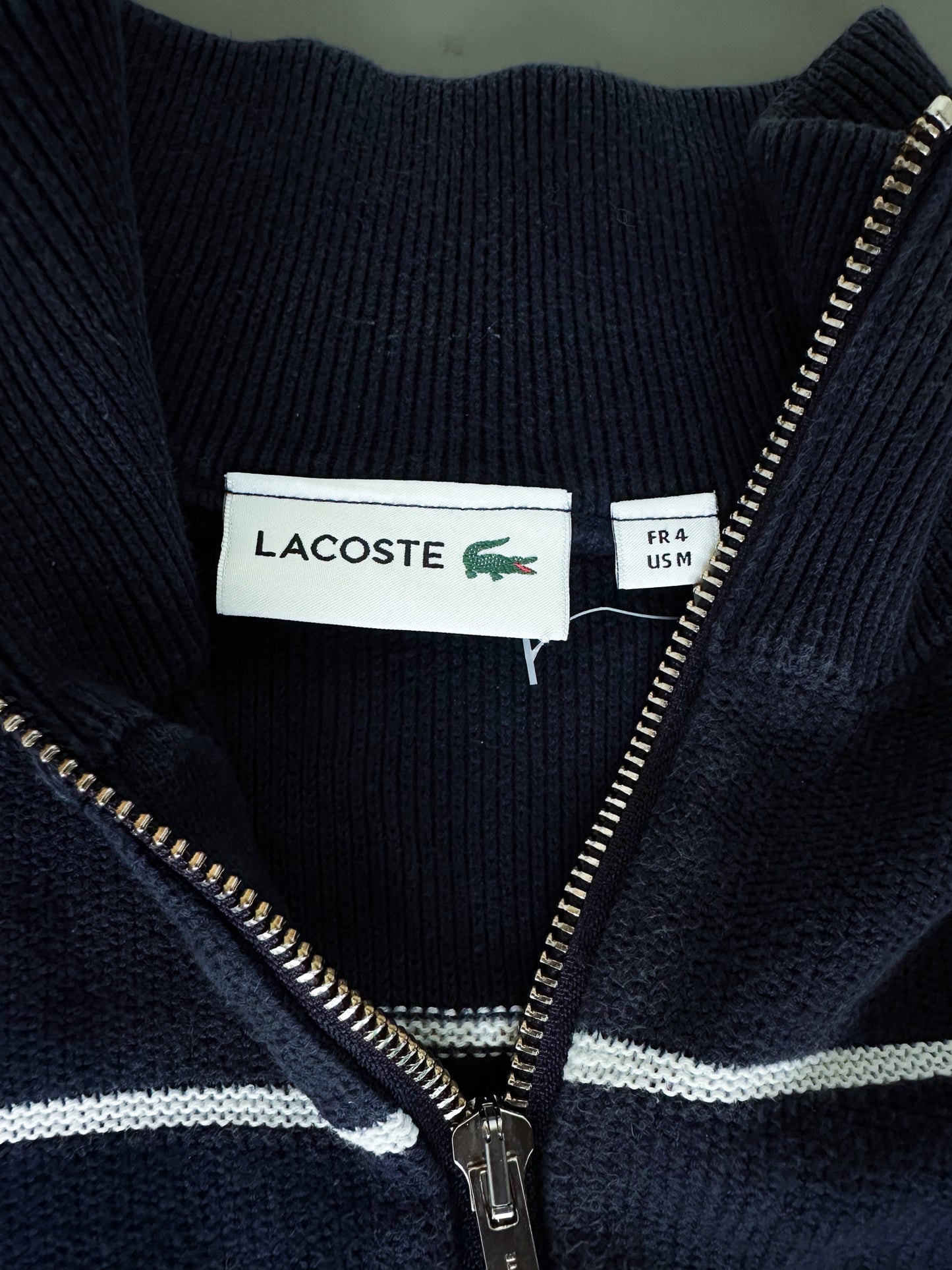 Lacoste Vintage Strickjacke | M