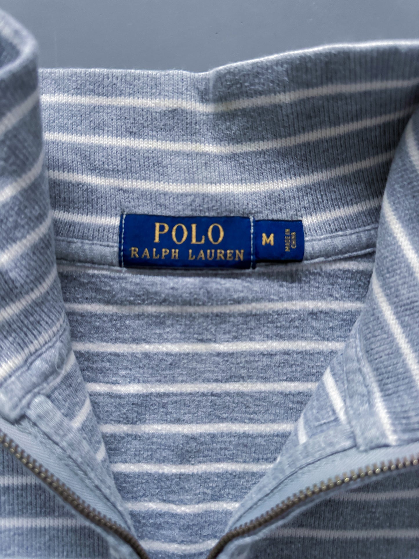 Polo Ralph Lareun Vintage Quarter Zip Pullover | M