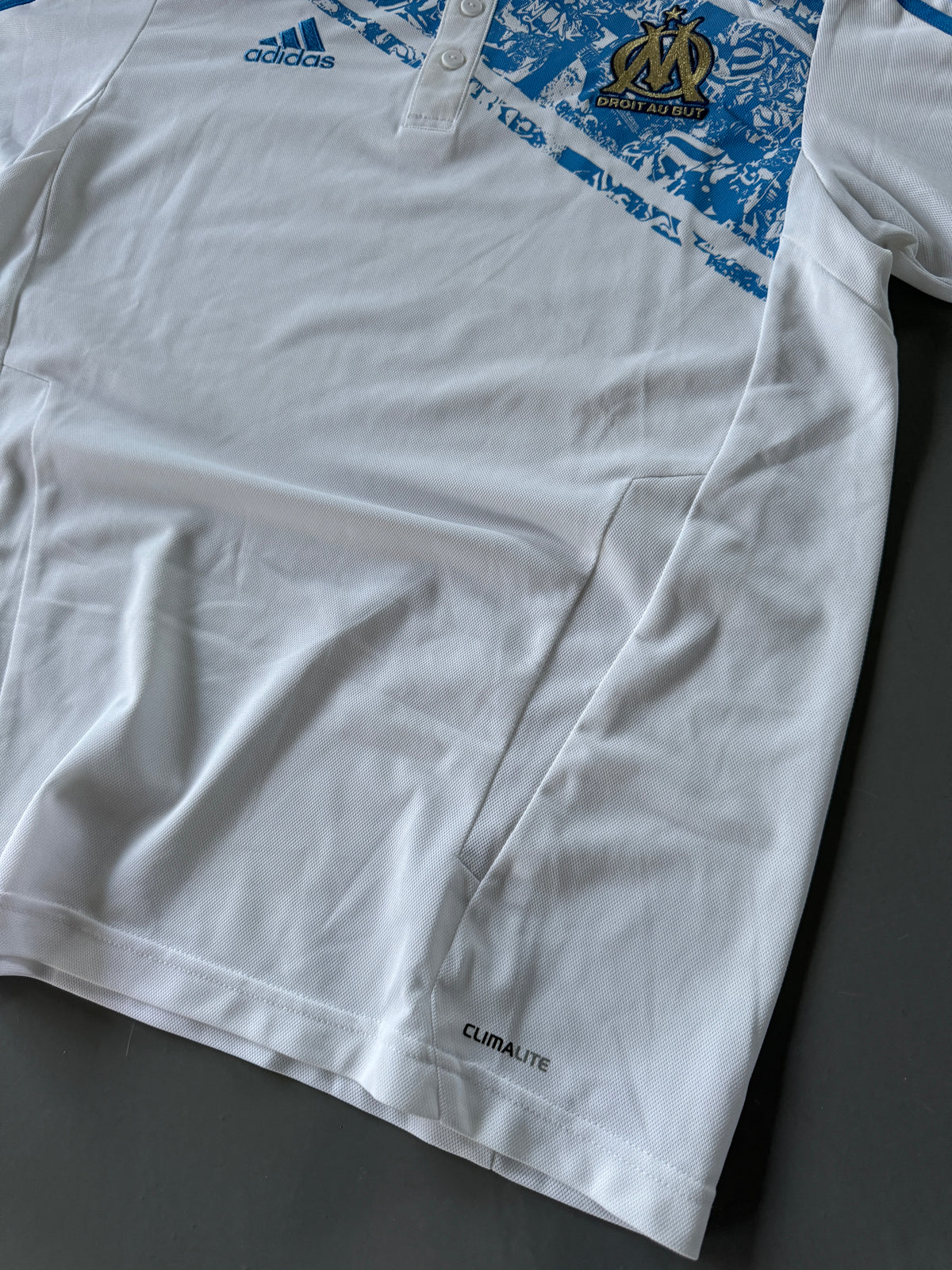 Adidas x Marseille Vintage Polo Shirt | L