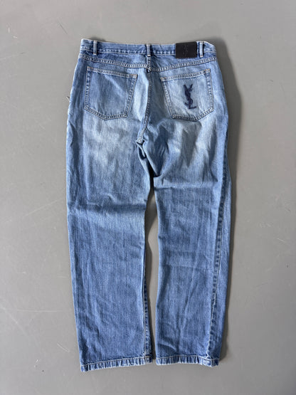 YSL Vintage Straight-Fit Jeans | M/L