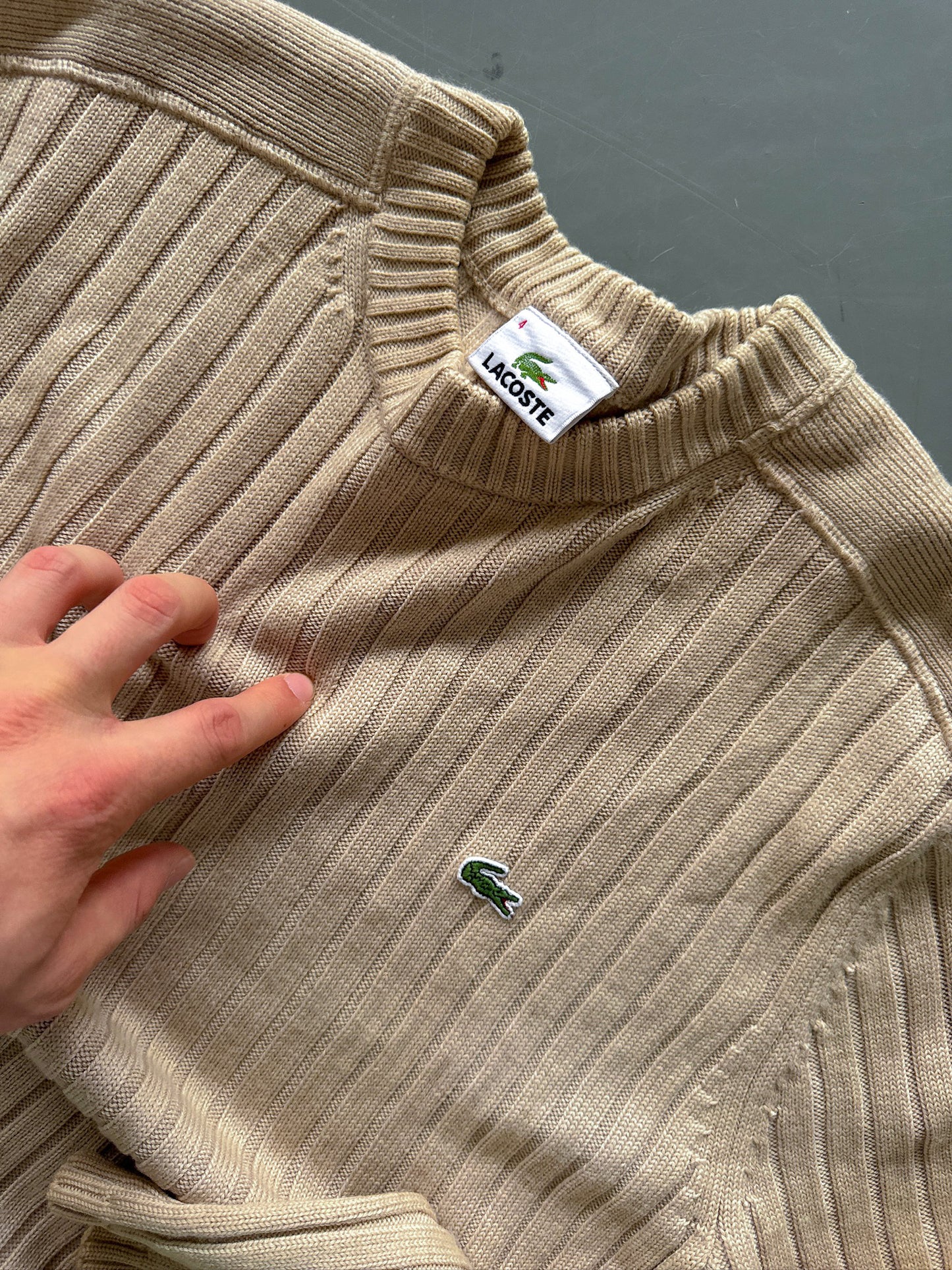 Lacoste Vintage Sweater | S