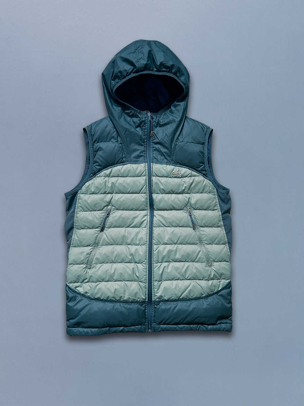 Lacoste Vintage Puffer Weste | S