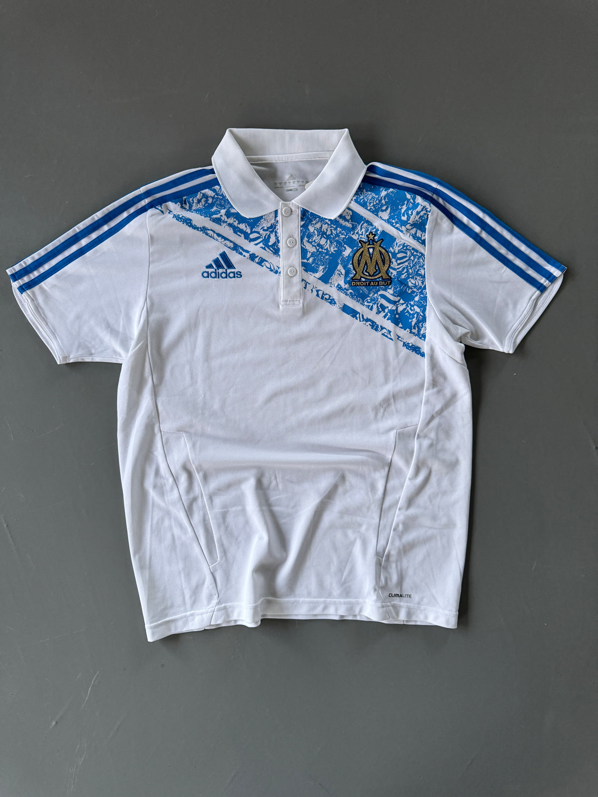 Adidas x Marseille Vintage Polo Shirt | L
