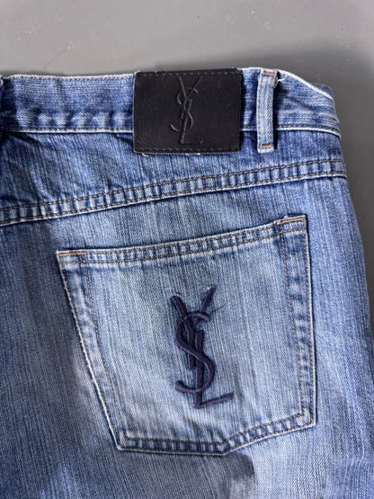 YSL Vintage Straight-Fit Jeans | M/L
