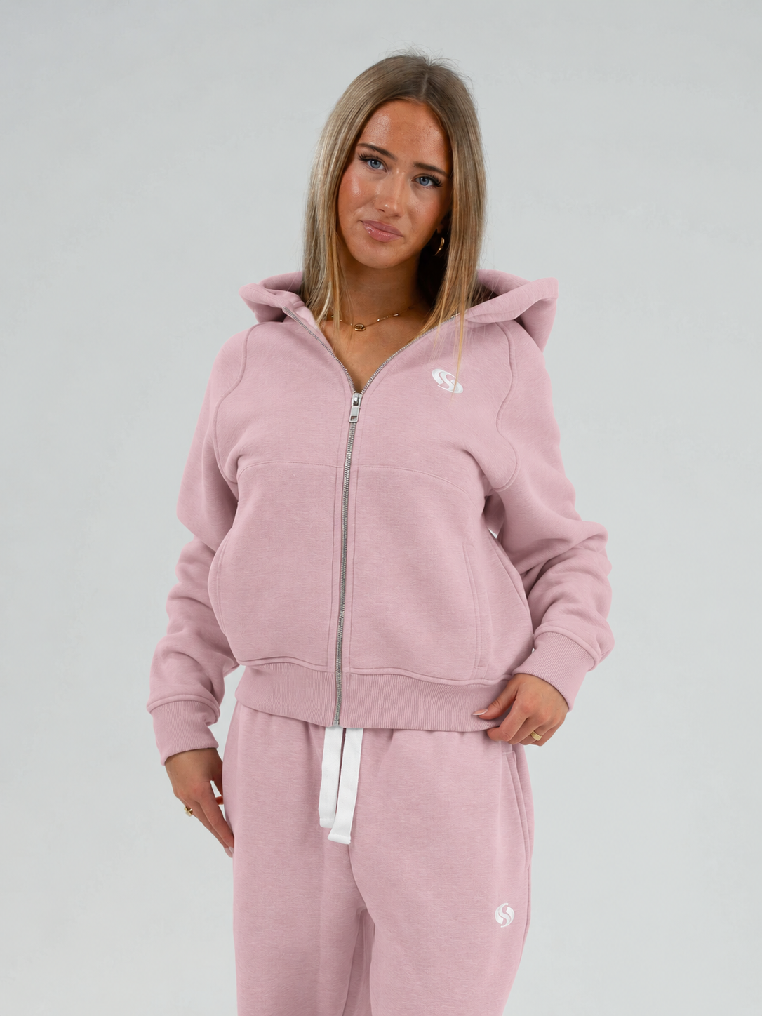 Sportz Zip-Jacket | Light Pink