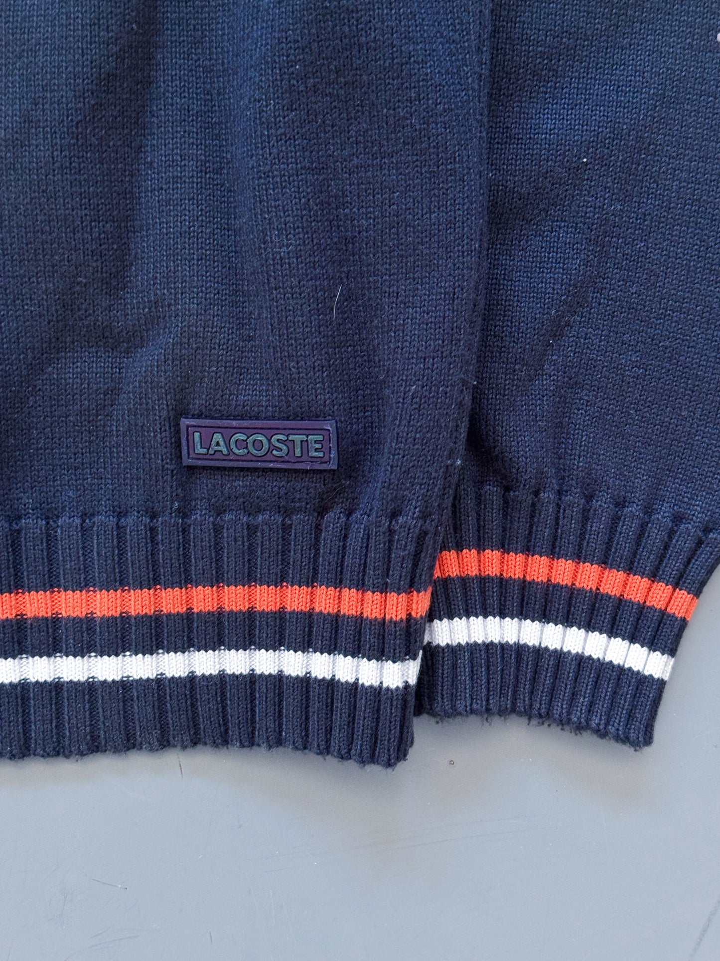 Vintage Lacoste Strickjacke | M