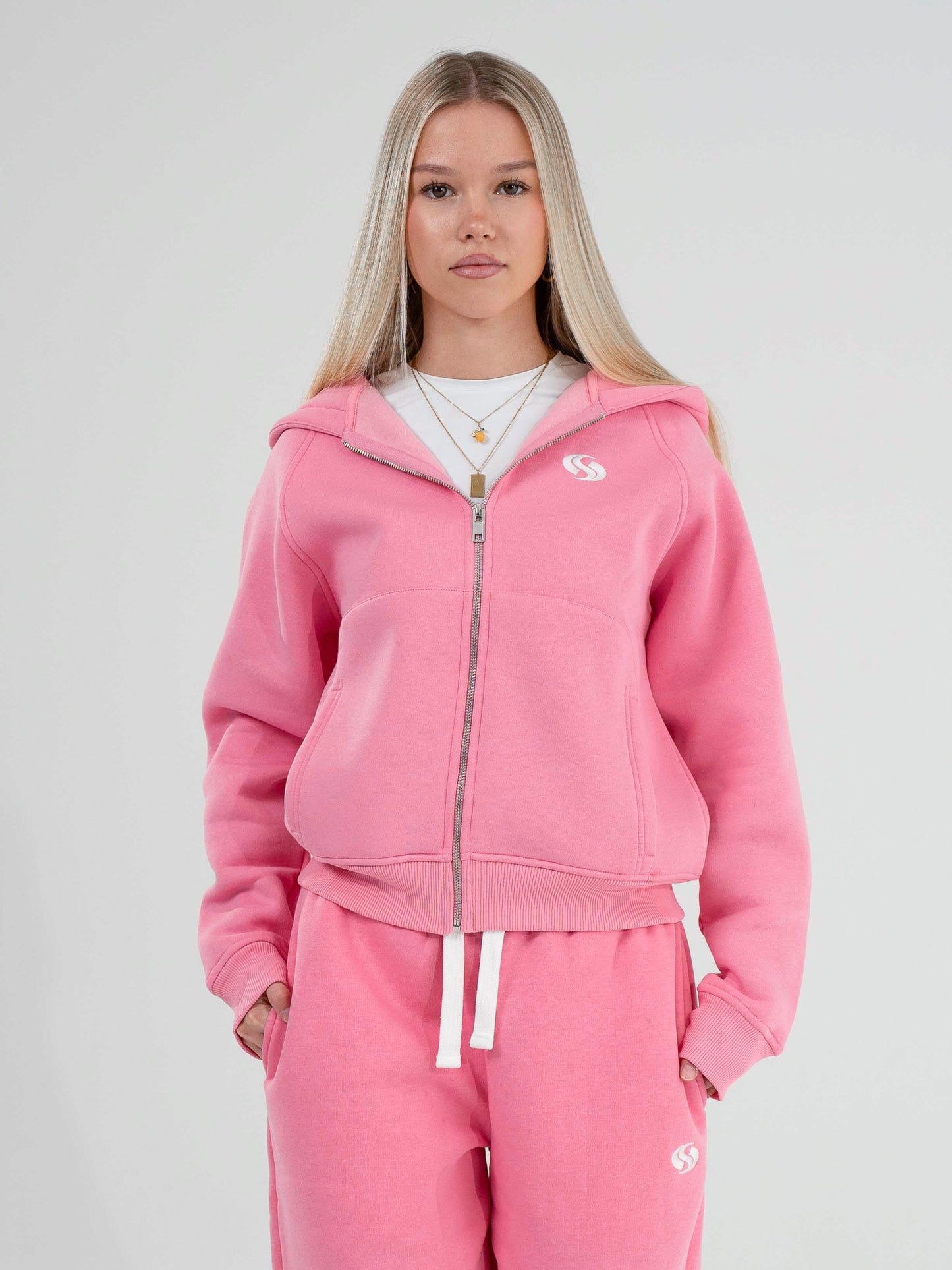 Sportz Zip-Jacket | Pink